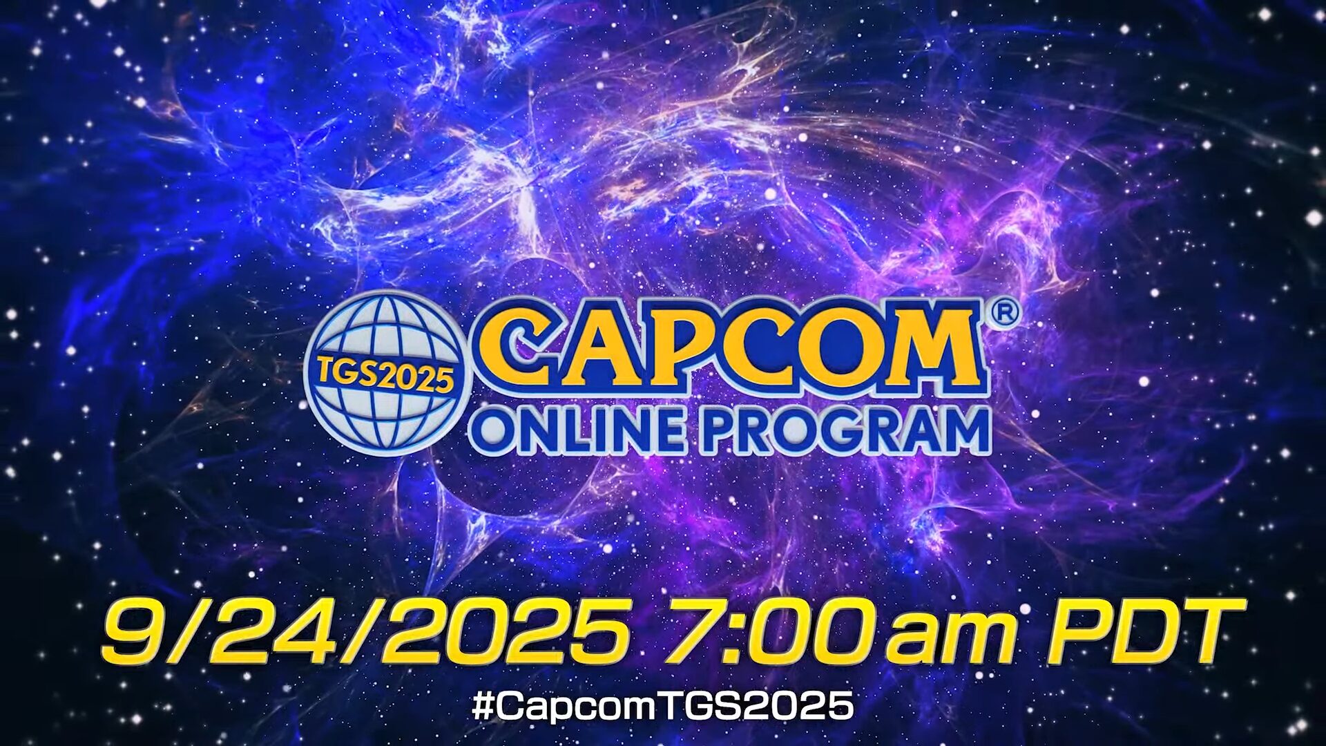 Capcom TGS 2025 Online Special Program contents detailed