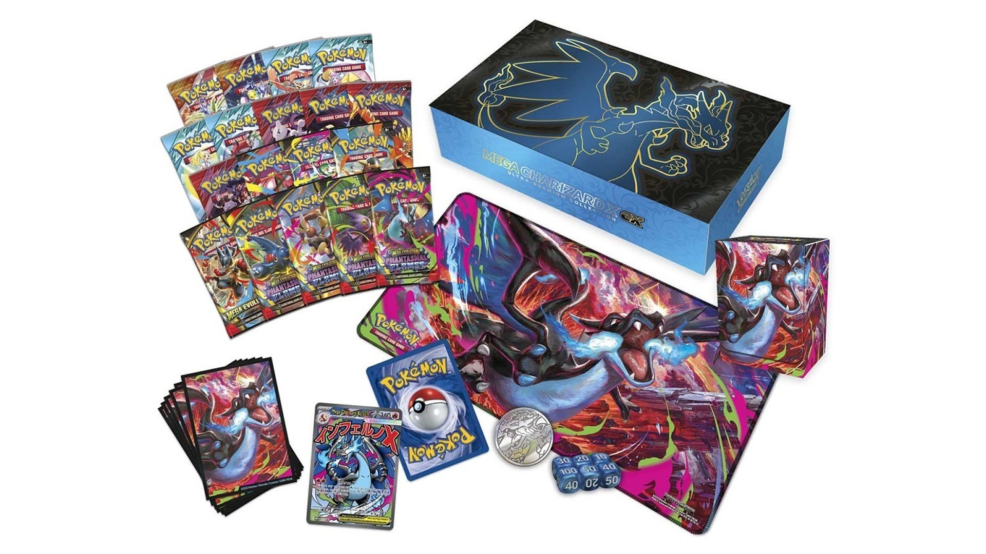 Pokémon TCG: Mega Charizard X ex Ultra-Premium Collection hits the Pokemon Center