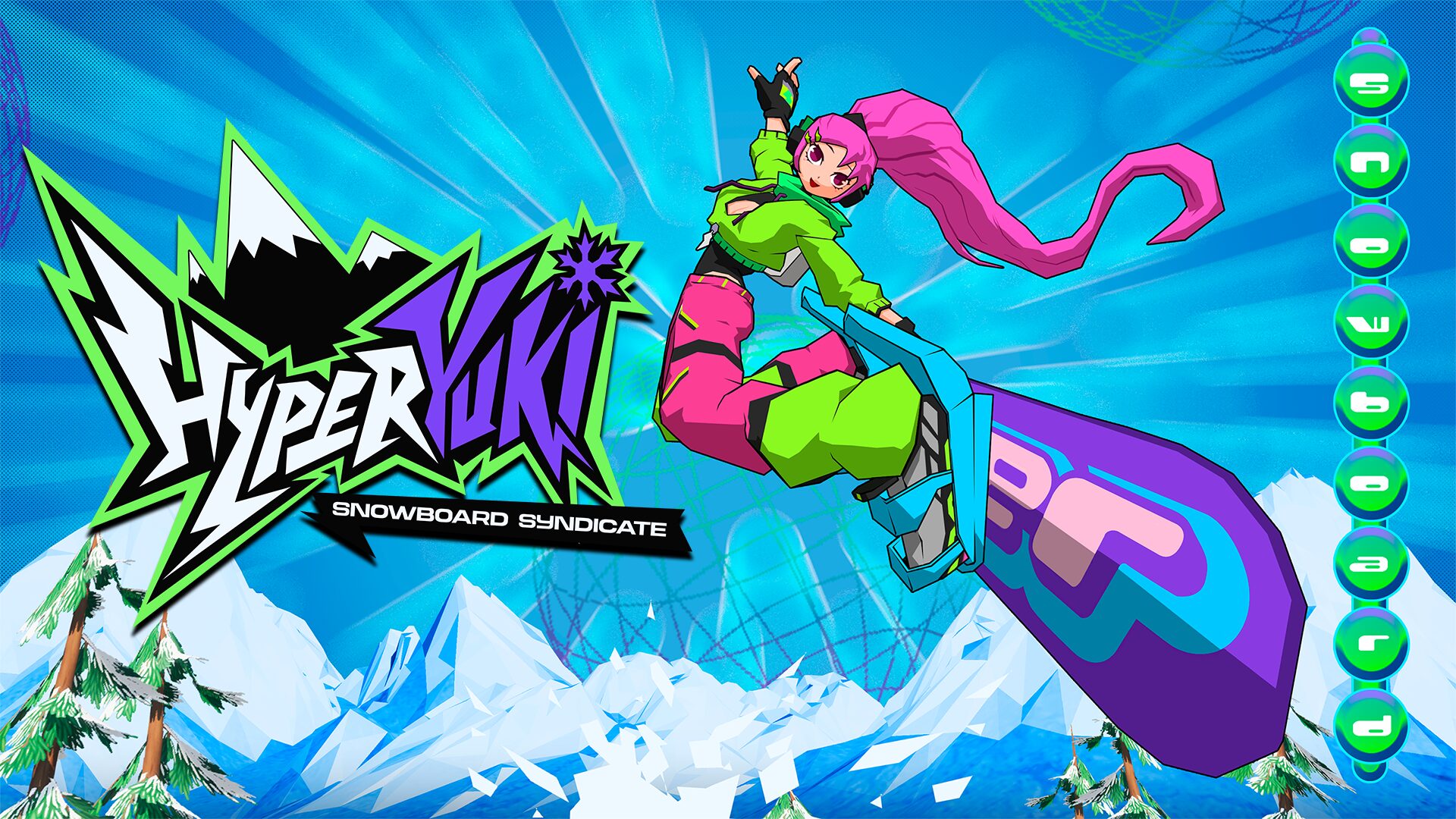 SSX-inspired arcade snowboarding game HYPERYuki: Snowboard Syndicate announced for consoles, PC