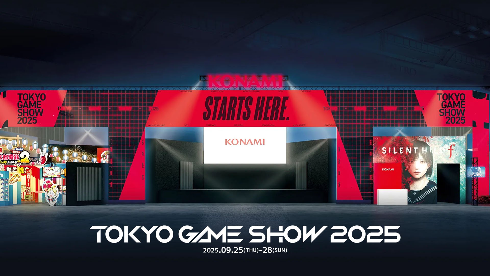 Konami announces TGS 2025 lineup, schedule
