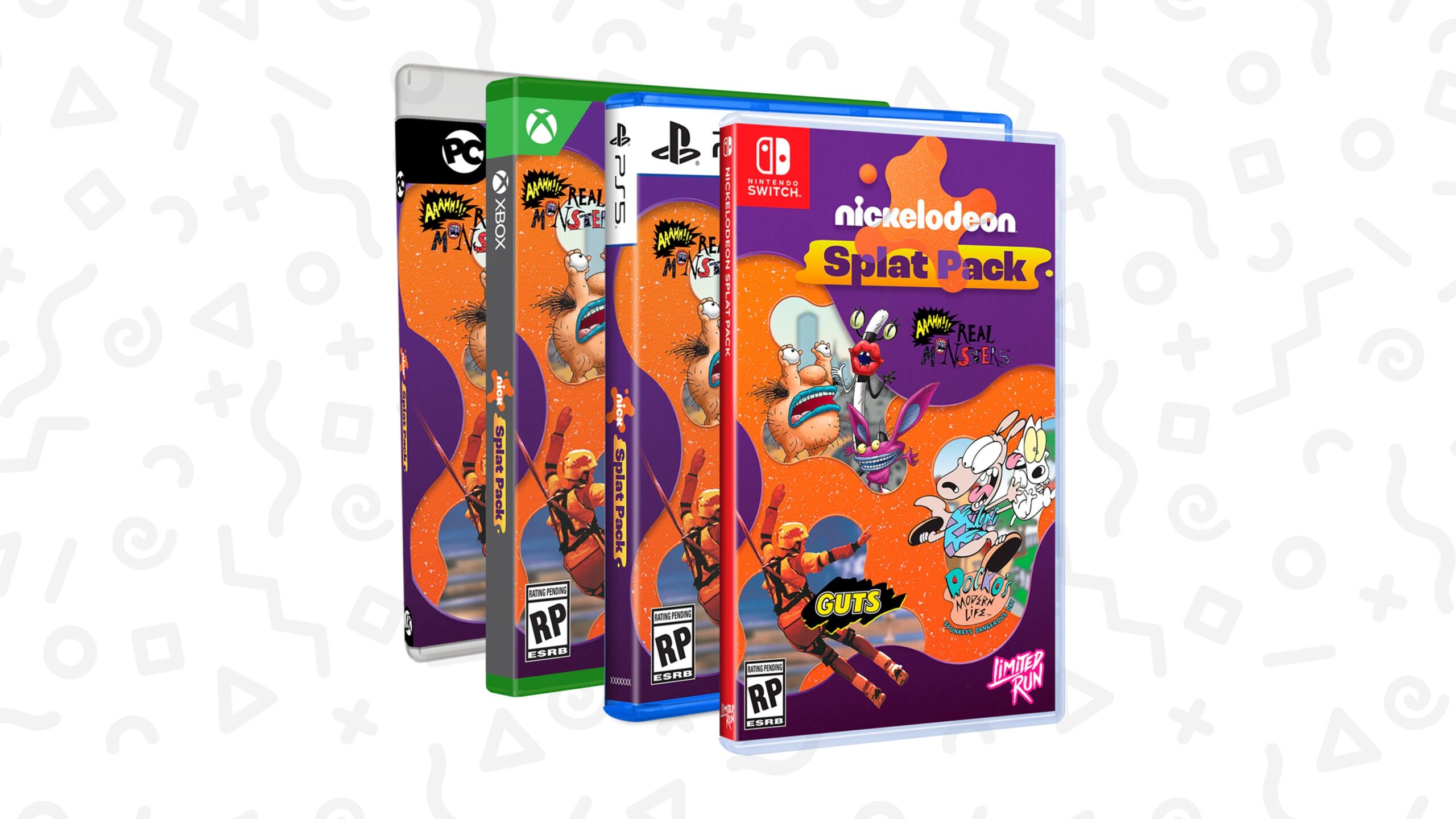 Nickelodeon Splat Pack announced for PS5, Xbox Series, Switch, and PC