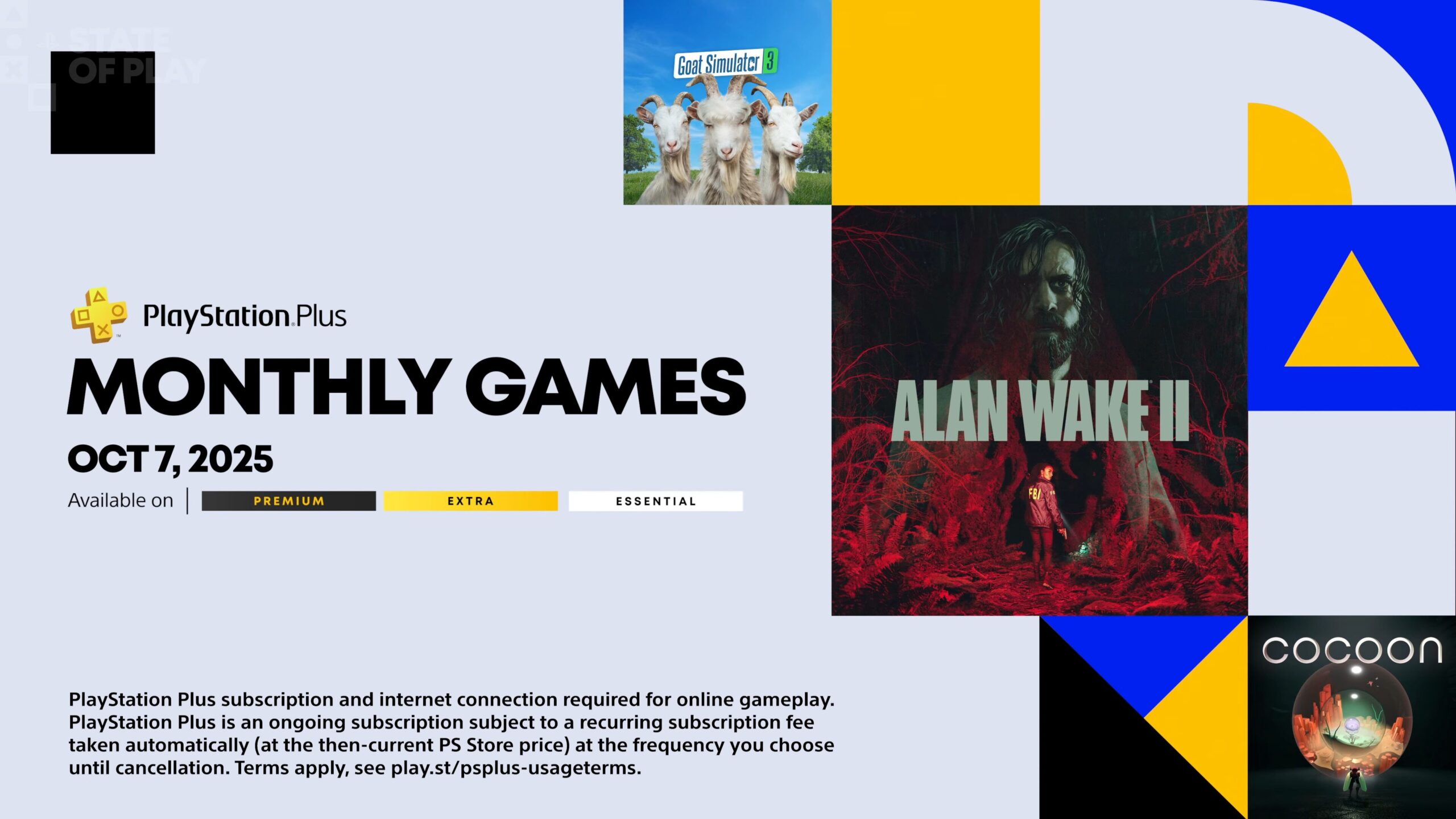 PlayStation Plus Monthly Games lineup for October 2025 announced