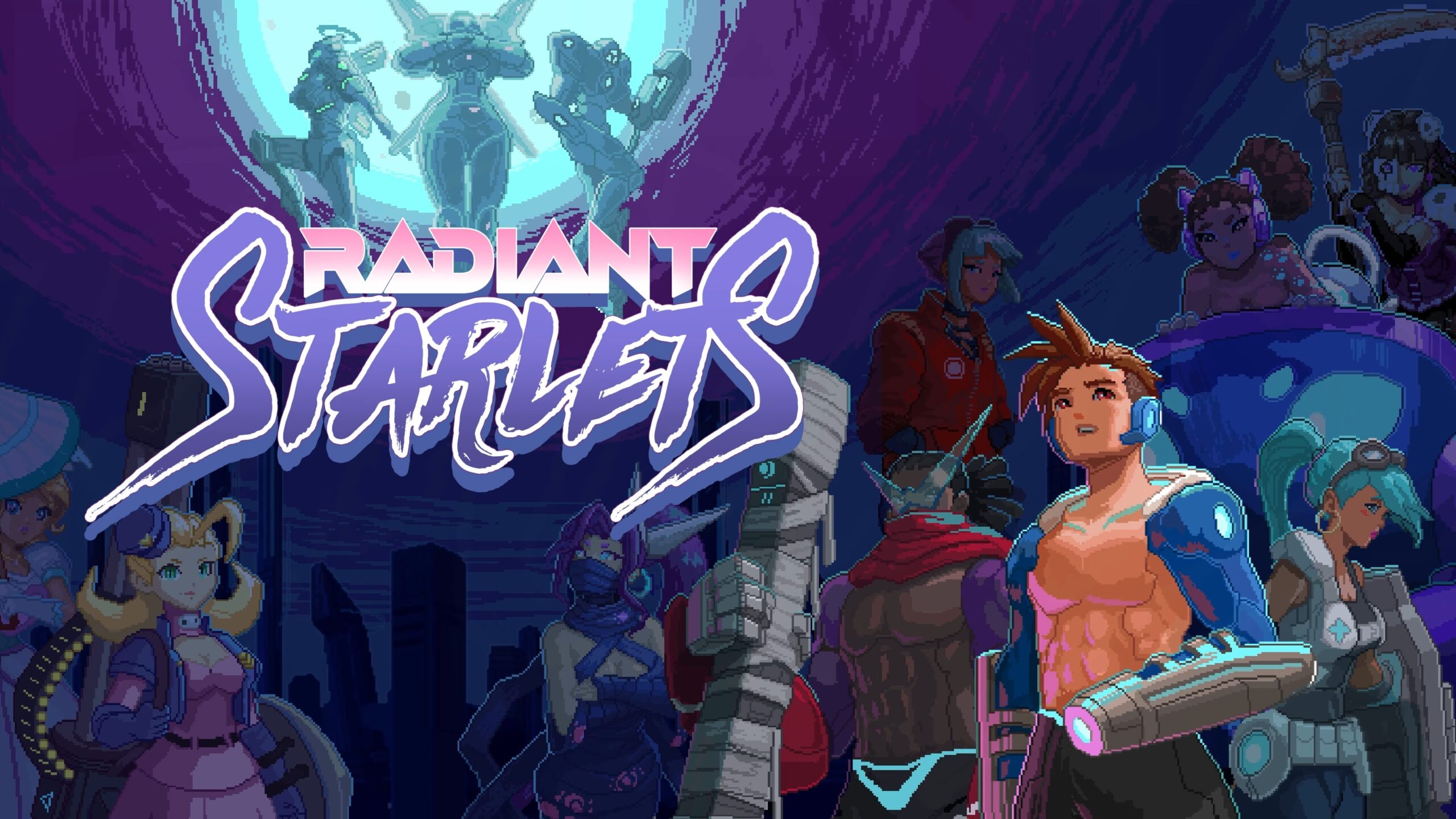 Mega Man-style action platformer x dating sim Radiant Starlets announced for PS5, Xbox Series, Switch 2, and PC