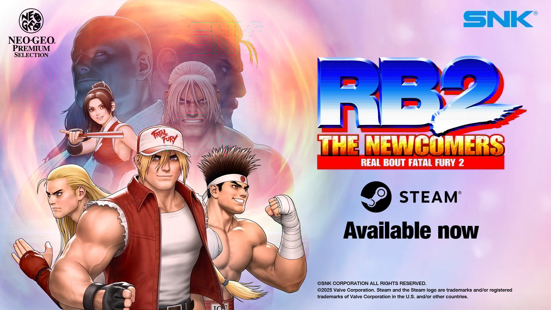 Real Bout Fatal Fury 2: The Newcomers ‘NEO GEO Premium Selection’ edition with rollback netcode now available for PC
