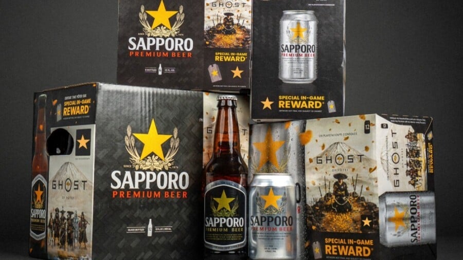 Add Sapporo Beer’s Iconic Logo to Atsu’s Arsenal in Ghost of Yotei