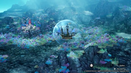 Dragon Quest I & II HD Remake’s Brand New Underwater Region Is Beautiful