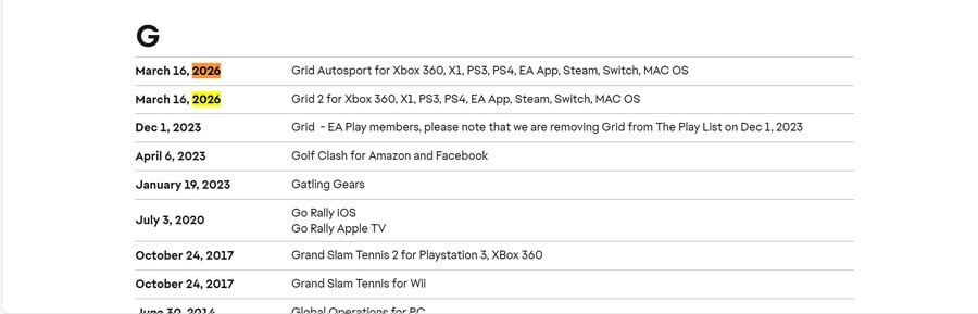 Four Xbox 360 Racing Games Potentially Closing Their Servers In March 2026