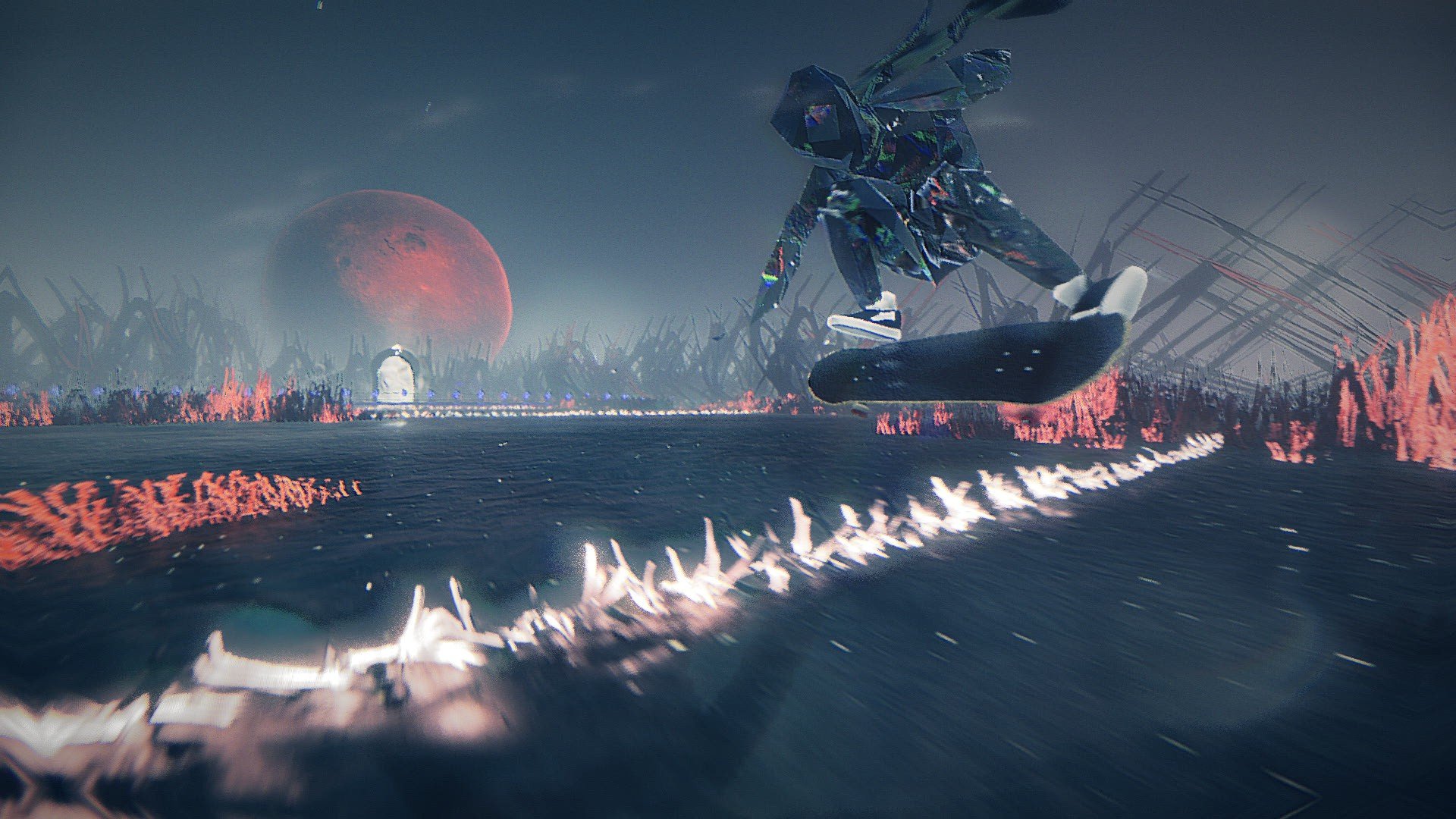 Devolver Digital’s Slick-Looking ‘Skate Story’ Kickflips Onto Switch 2 Later This Year