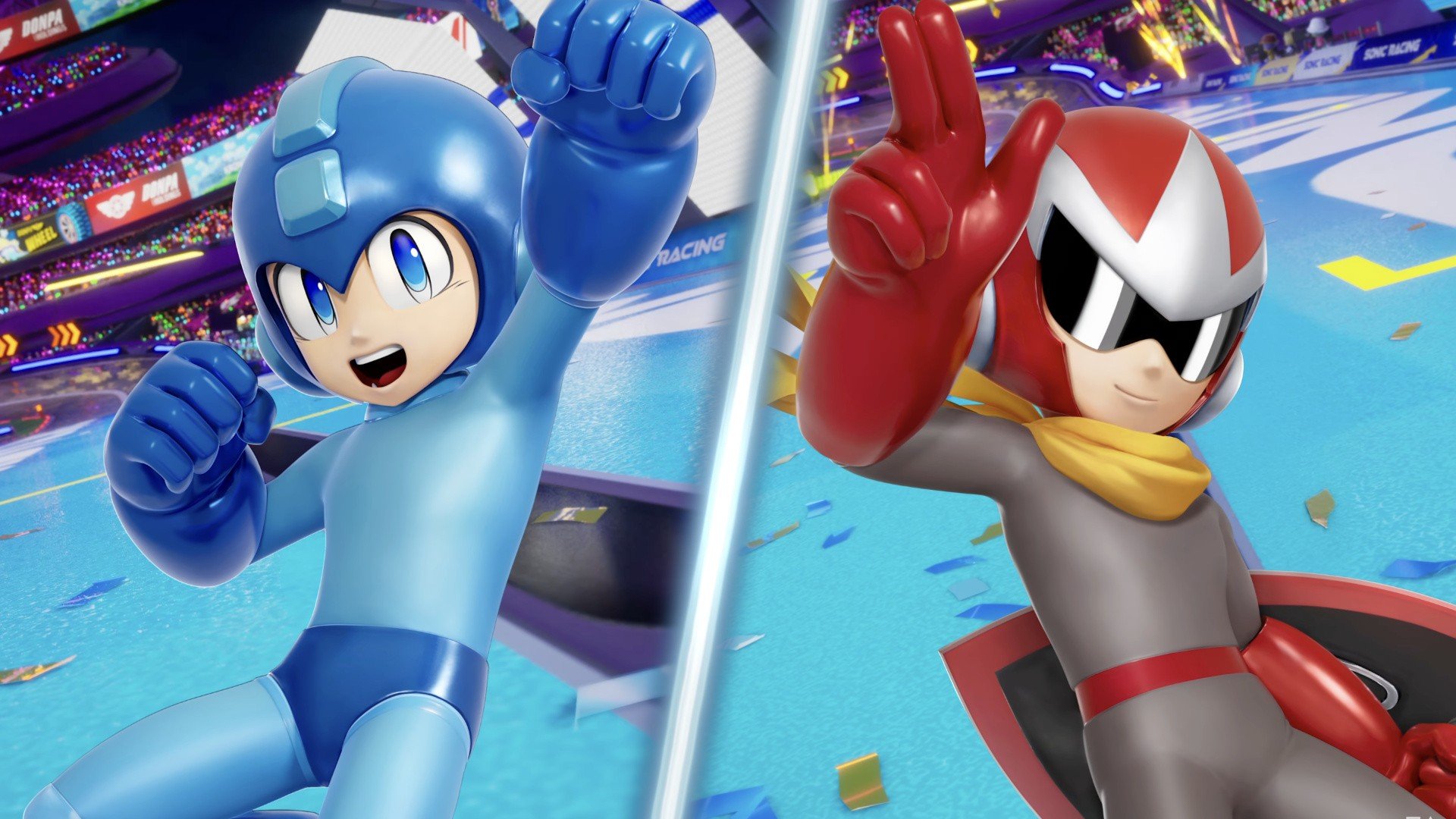 Mega Man DLC Pack Brings Capcom Classic to Sonic Racing: CrossWorlds in 2026
