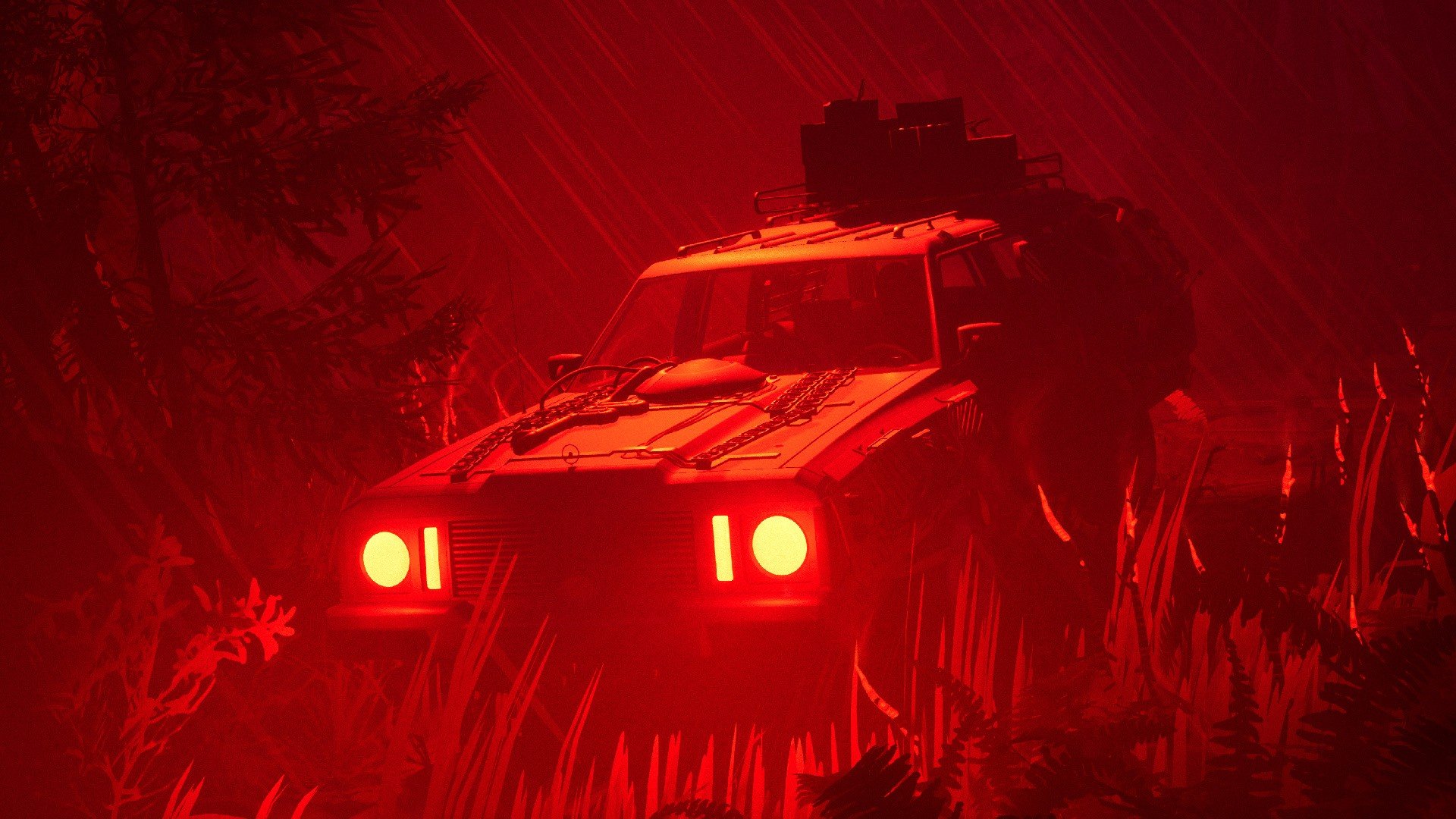 Whispers in the Woods Is a Creepy DLC Expansion for Pacific Drive, Out This Year