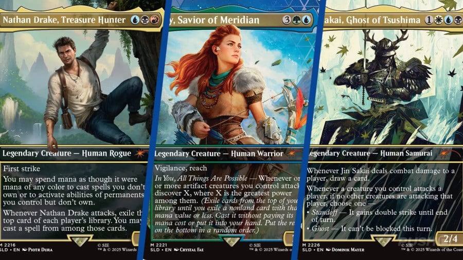 Oh No! Sony Reveals Stunning PlayStation Themed Magic: The Gathering Trading Cards