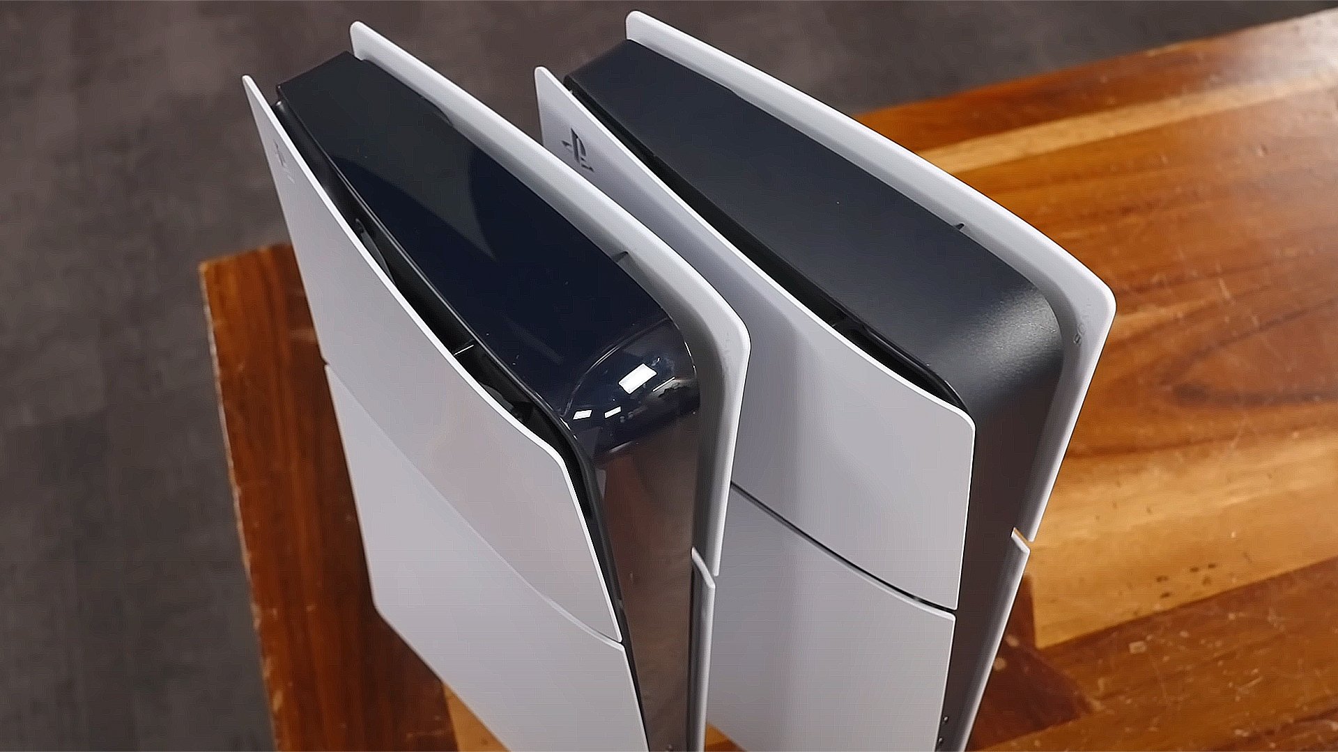 The revised 825GB PS5 Digital Edition is now entirely matte with no glossy finish