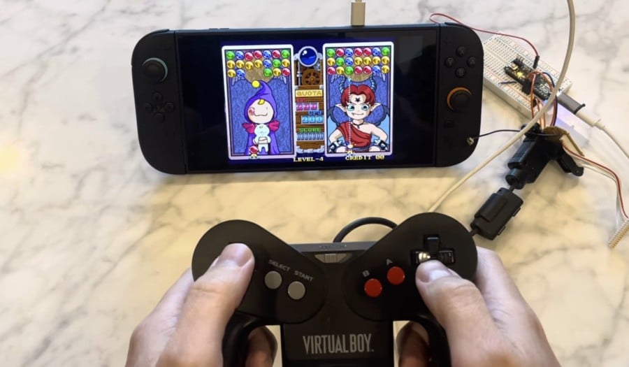 Switch Isn’t Getting A Virtual Boy Controller, So This Modder Has Created The Next Best Thing