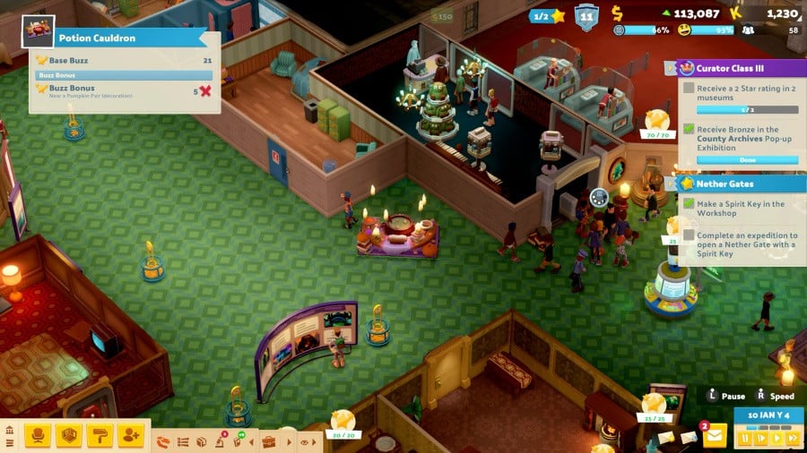 Review: Two Point Museum (Switch 2) – Probably The Best Game In The Series, But No Mouse Mode?