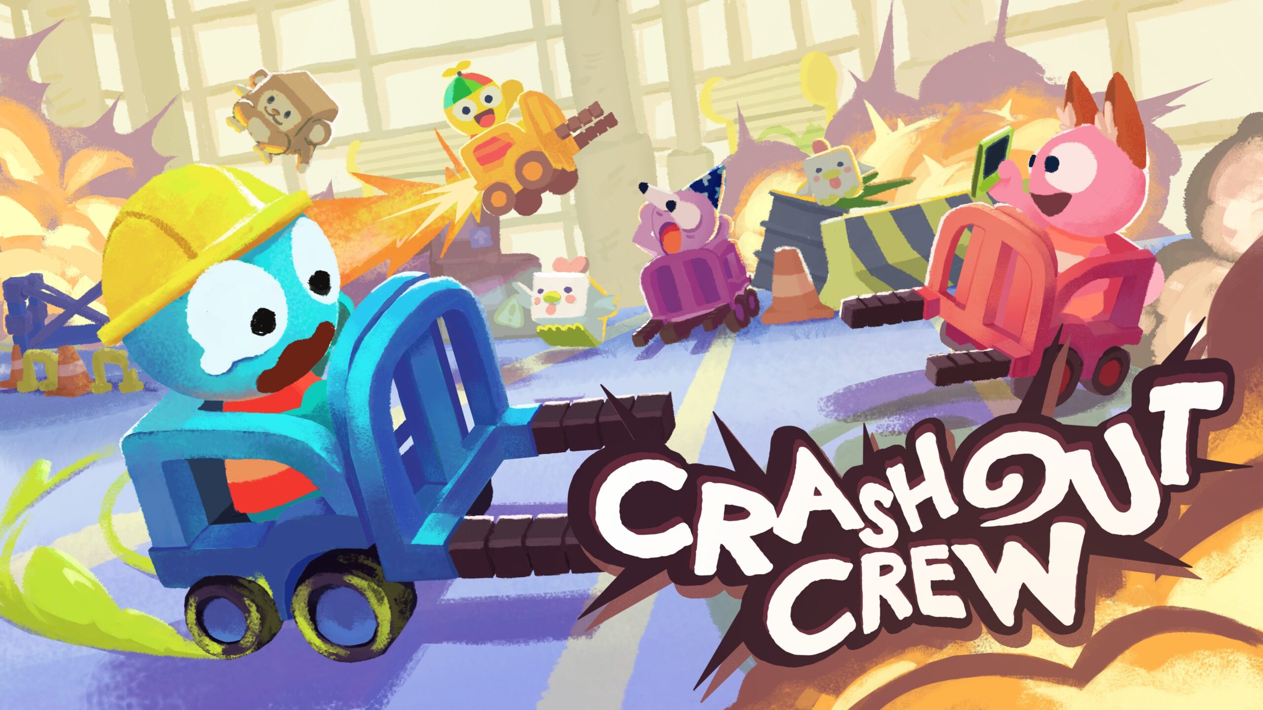 Co-op forklift game Crashout Crew announced for PC