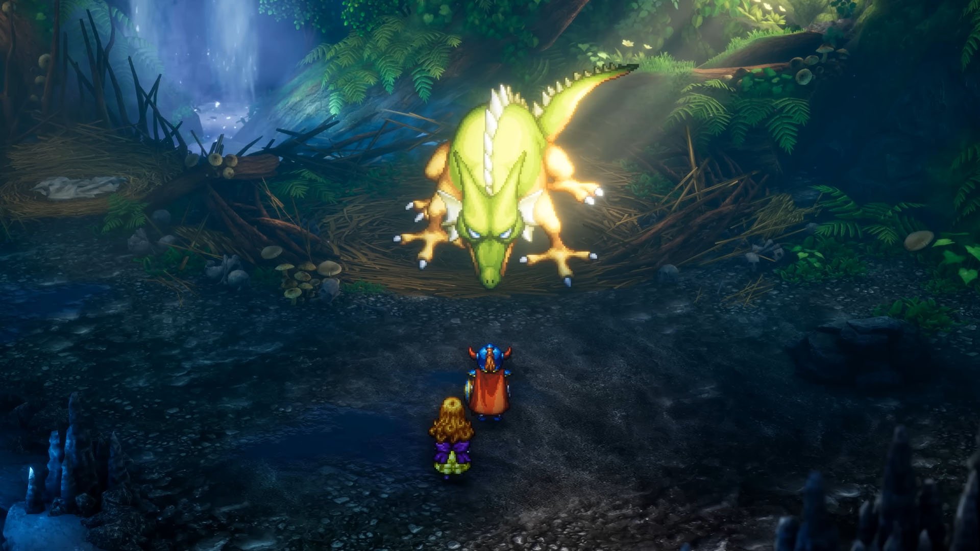 Dragon Quest I & II HD-2D Remake ‘Rescuing Princess Gwaelin’ gameplay