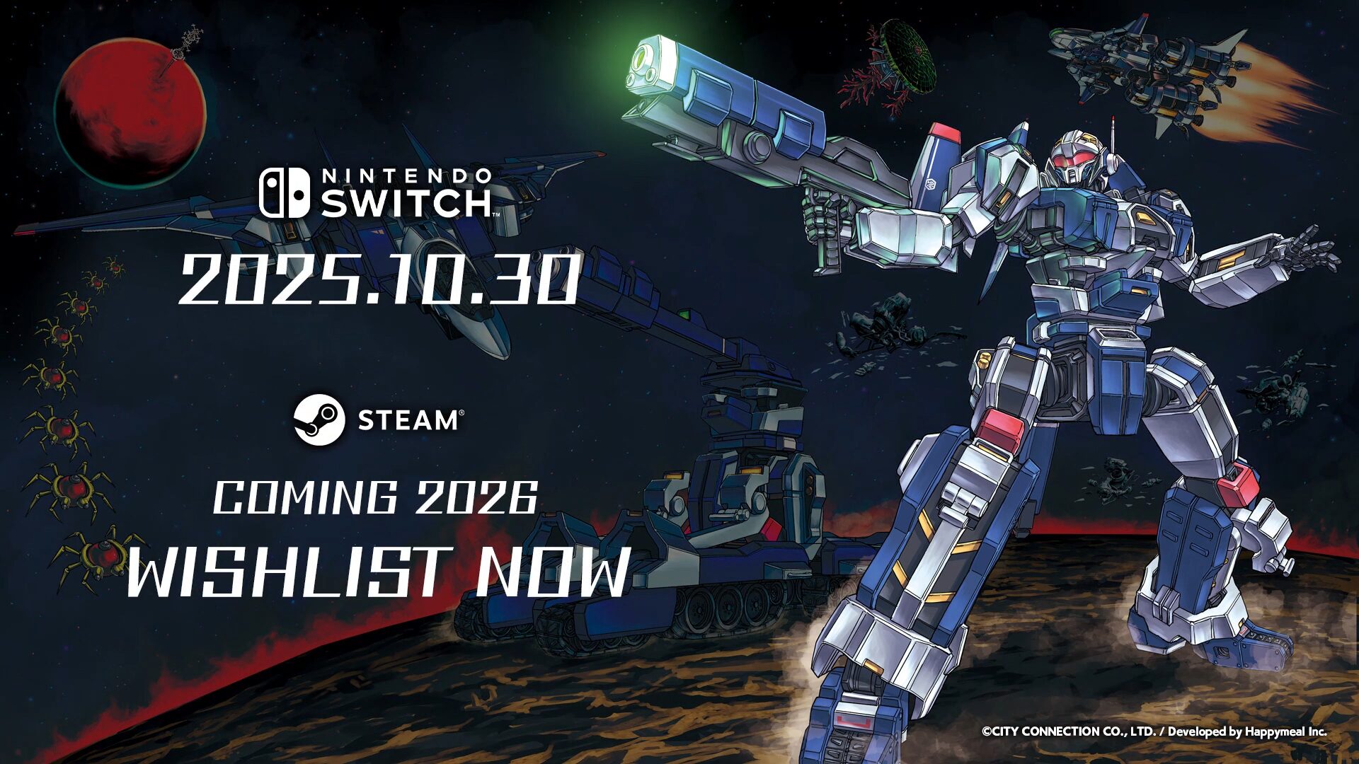 Final Formation launches October 30 for Switch, in 2026 for PC