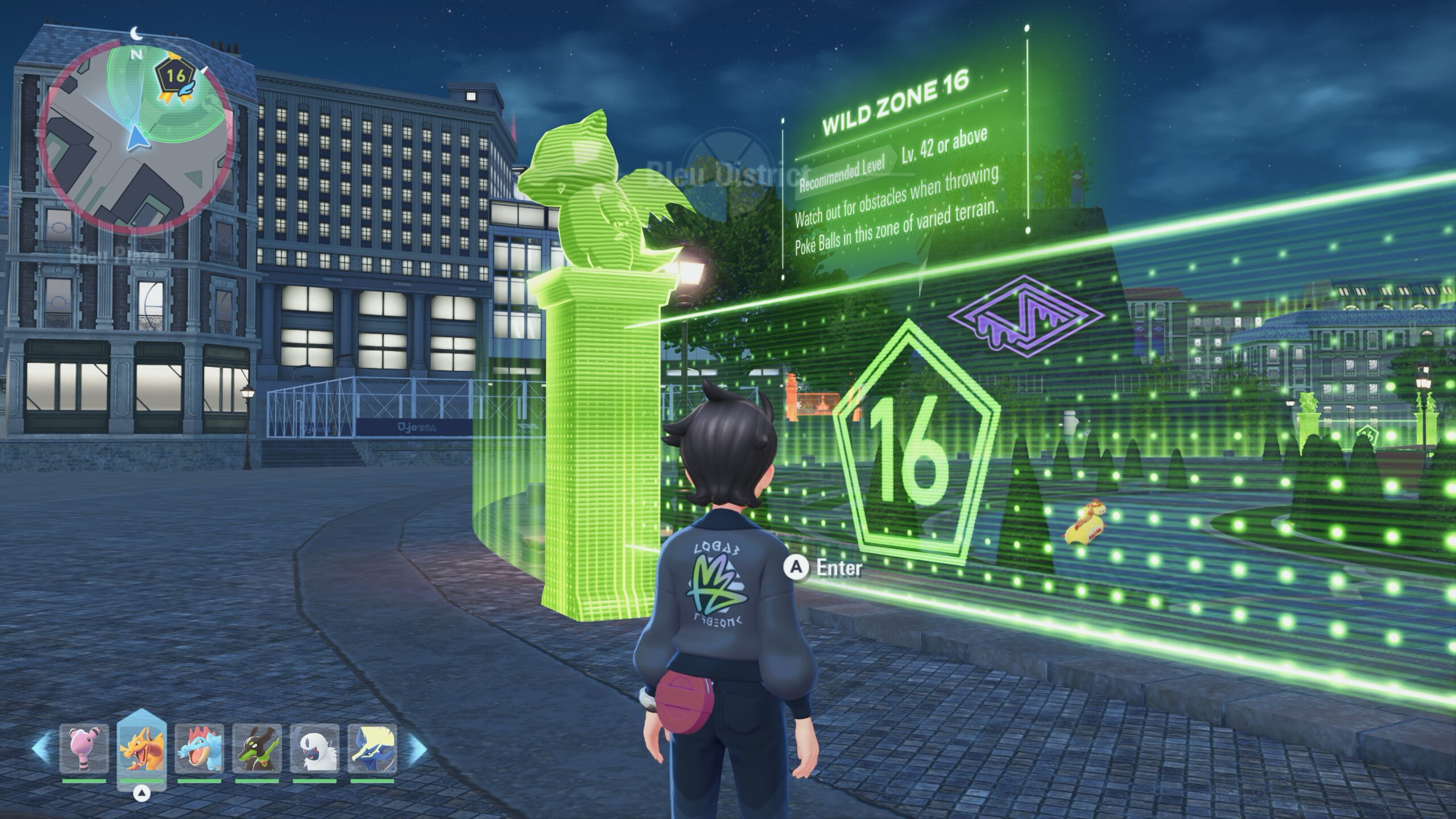 Pokémon Legends Z-A Wild Zone 16 Guide: All Pokémon locations in Wild Zone 16