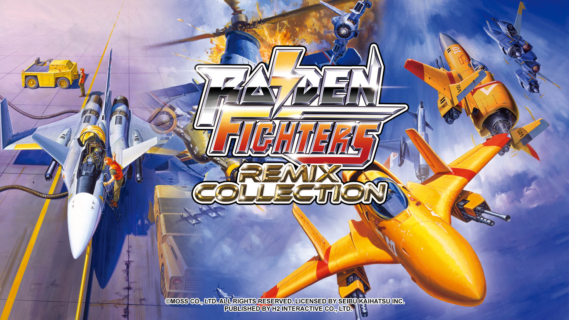 Raiden Fighters Remix Collection coming west on February 26, 2026