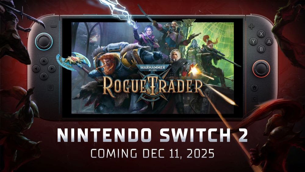 Warhammer 40,000: Rogue Trader for Switch 2 launches December 11