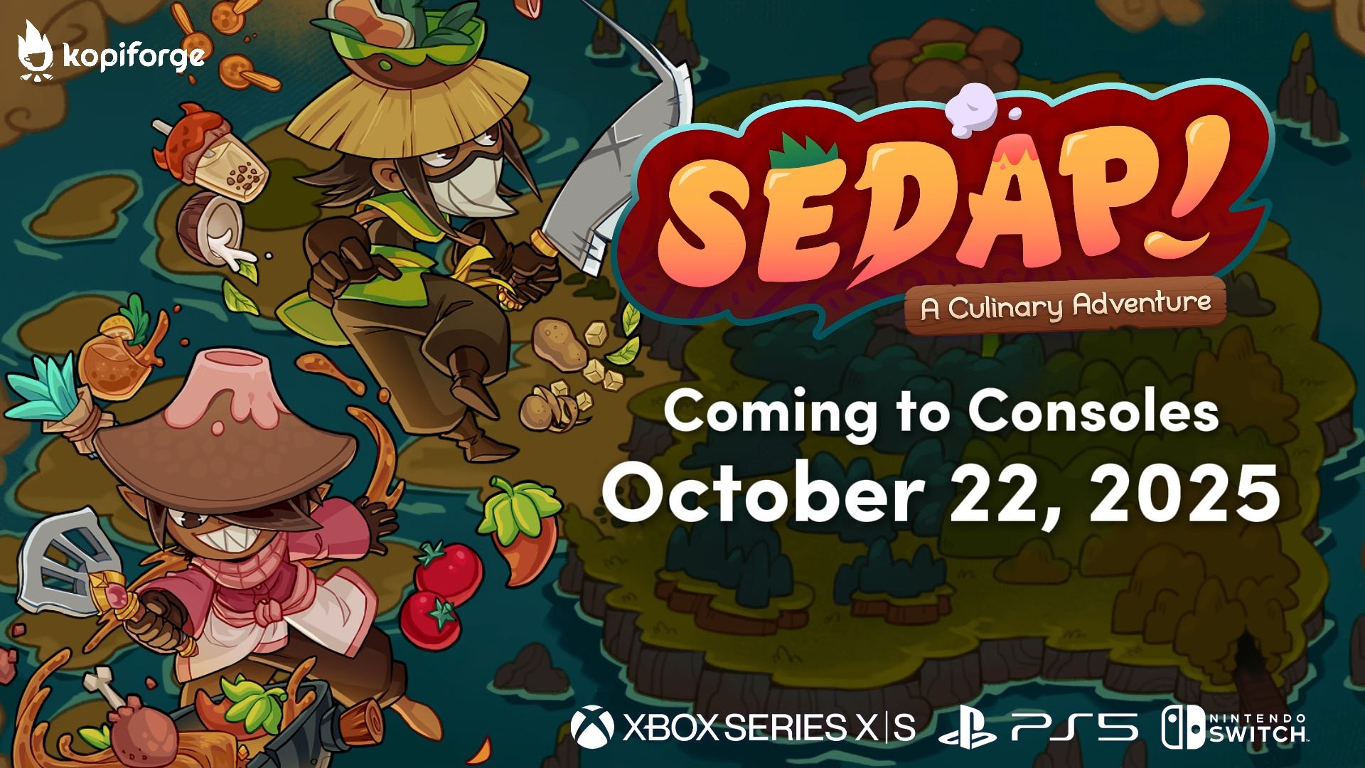 SEDAP! A Culinary Adventure for PS5, Xbox Series, and Switch launches October 22