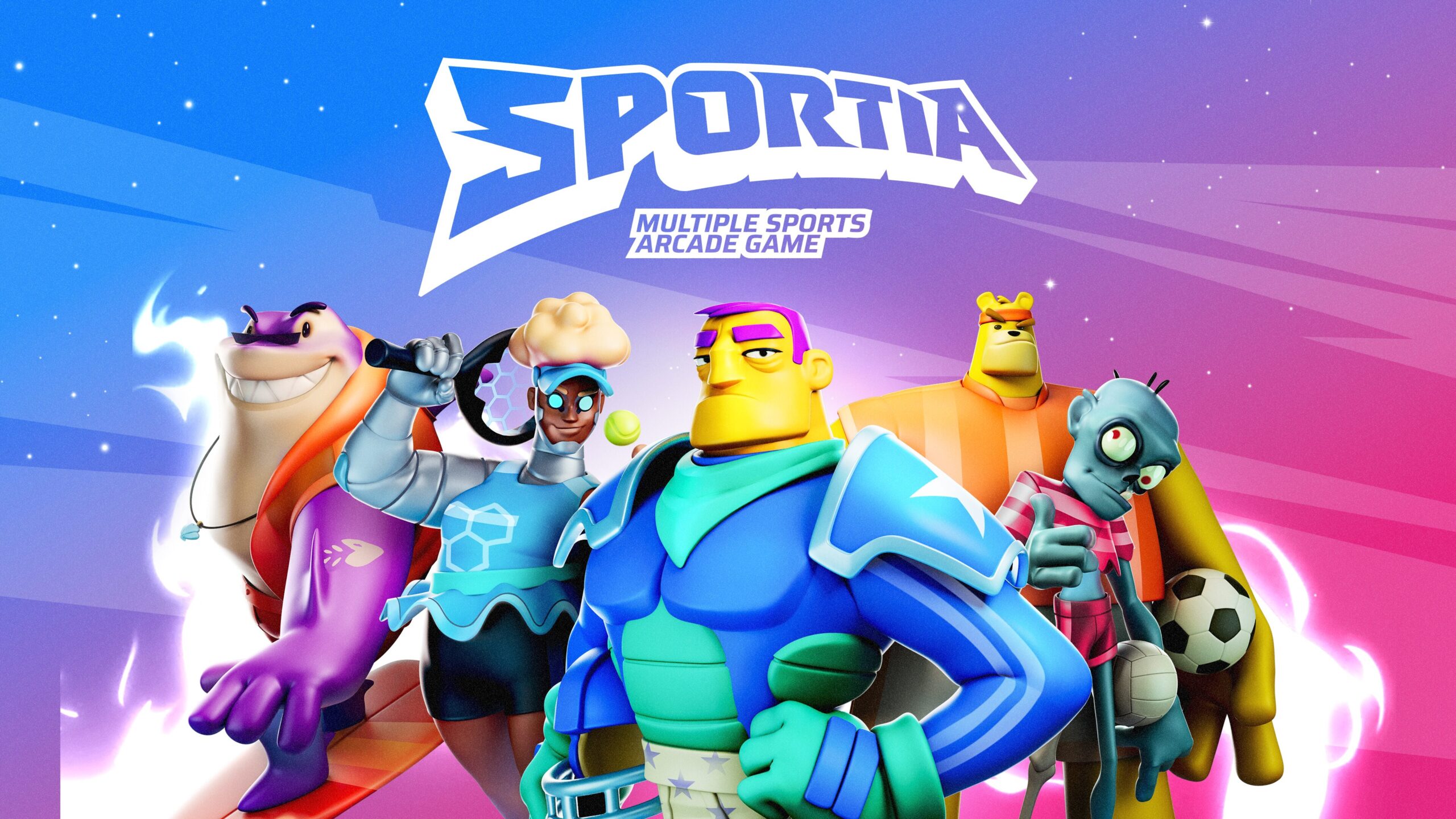 Multi-sport arcade game Sportia announced for consoles, PC