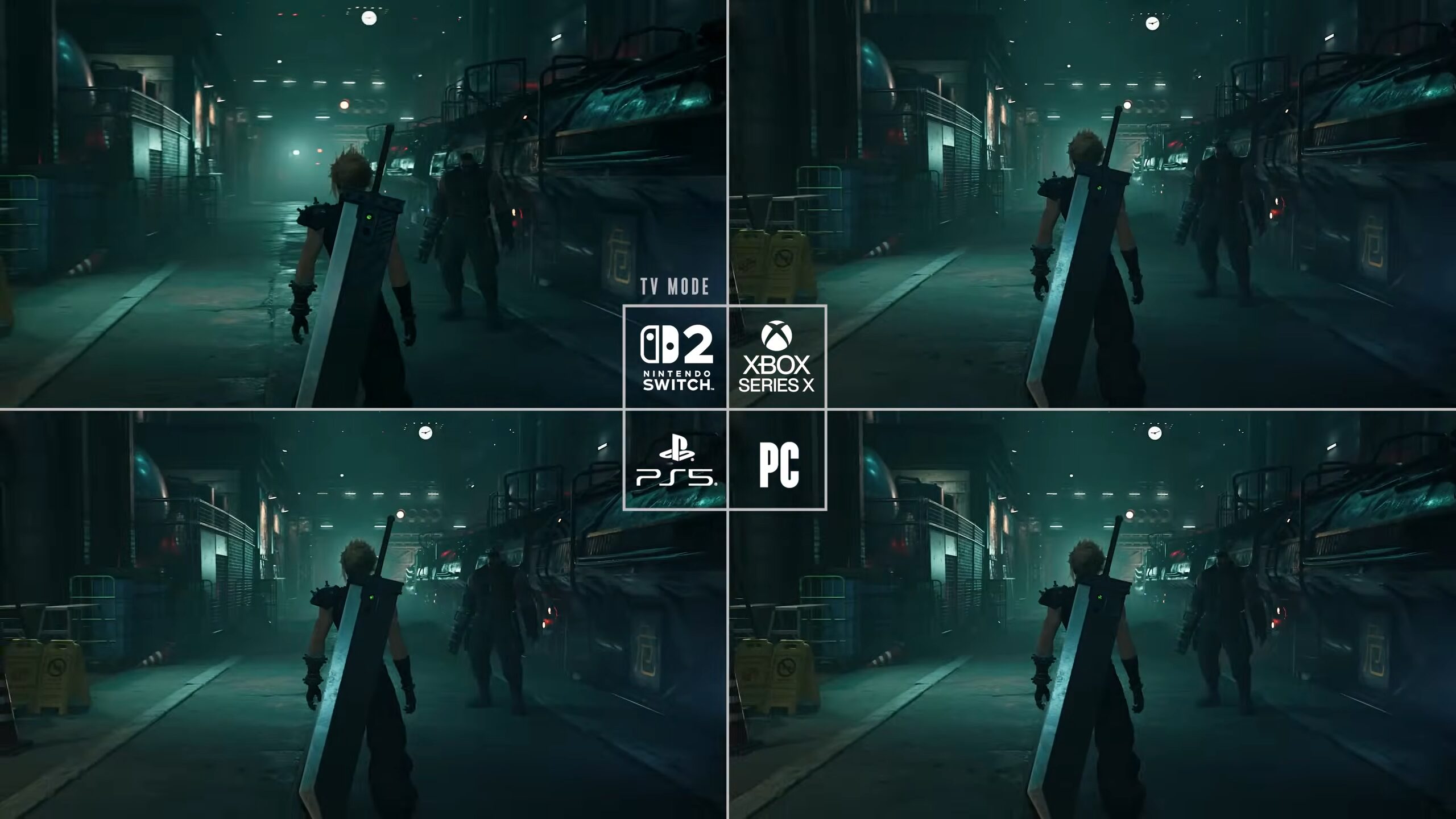 Video: Final Fantasy VII Remake Intergrade Official Side-By-Side Comparison (Switch 2, Xbox, PS5, PC)
