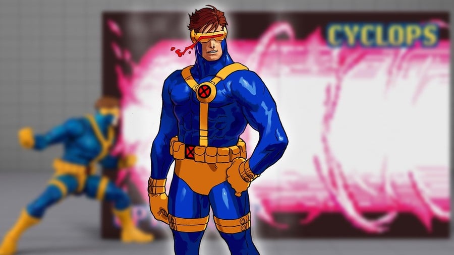 Random: Marvel Vs. Capcom Fans Need To Check Out This New Cyclops Figurine
