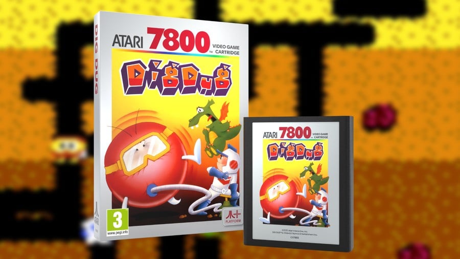 Four Namco Classics Are Being Reissued On Cartridge For The Atari 2600+ & 7800+