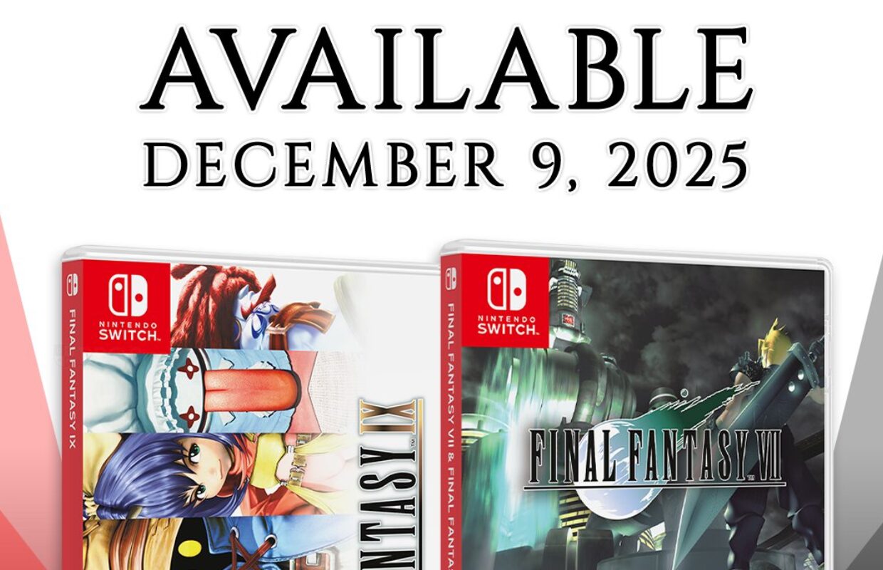Final Fantasy VII, VIII, and IX Nintendo Switch physical editions launch December 9 for North America