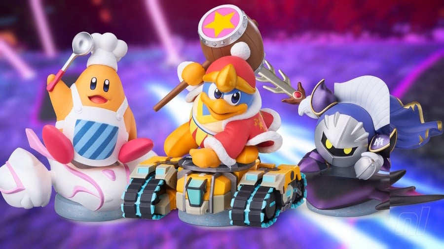 Three More Kirby Air Riders amiibo Have Been Announced