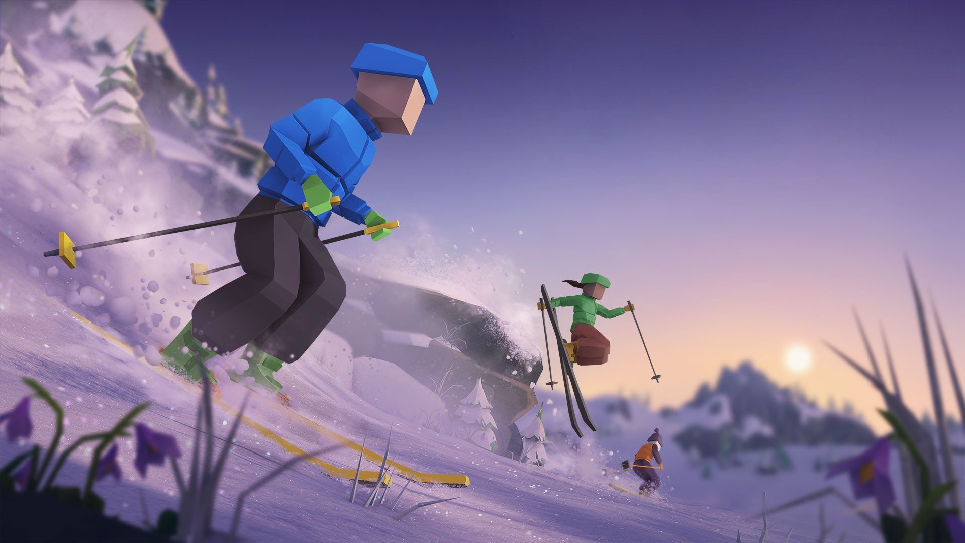 Acclaimed Skiing Adventure Lonely Mountains: Snow Riders Finally Confirmed for PS5