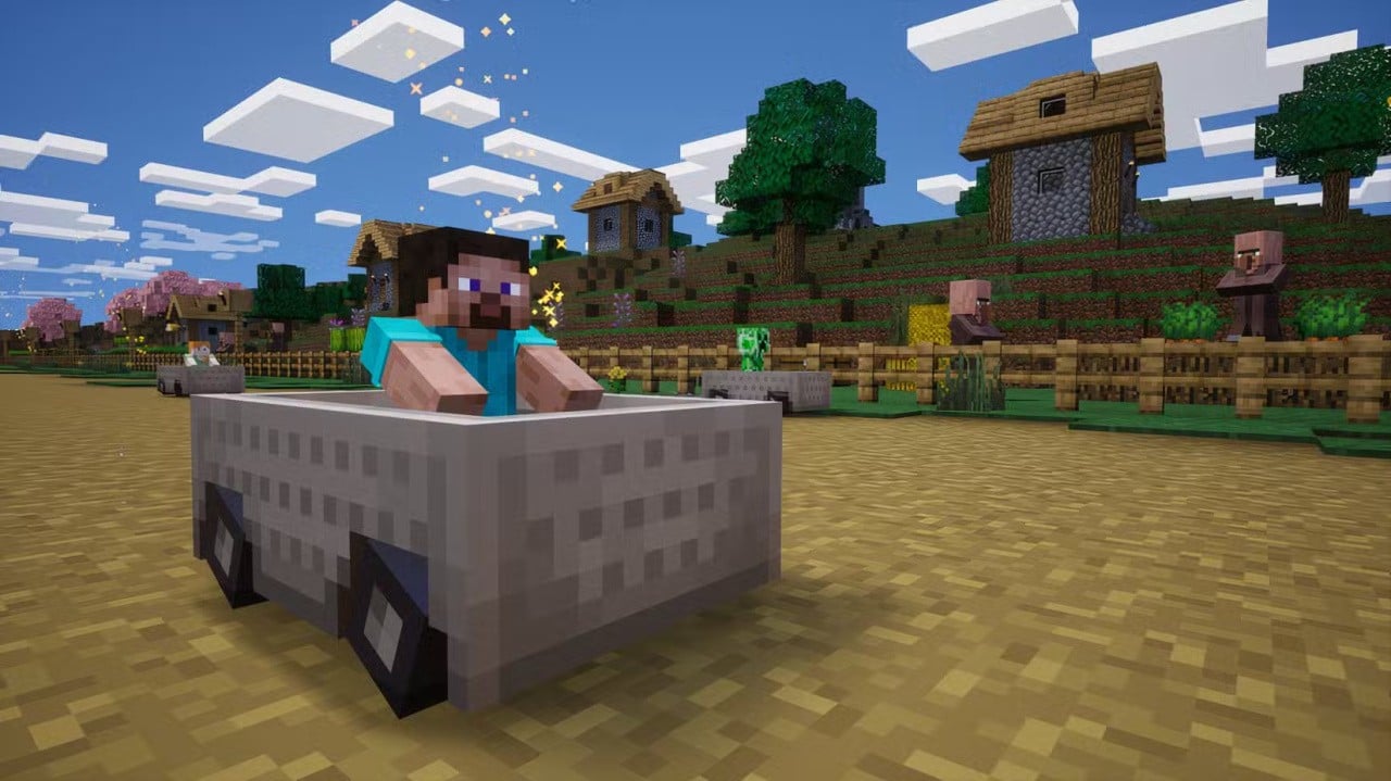 Minecraft Builds a Road to Sonic Racing: CrossWorlds on PS5, PS4 This Week