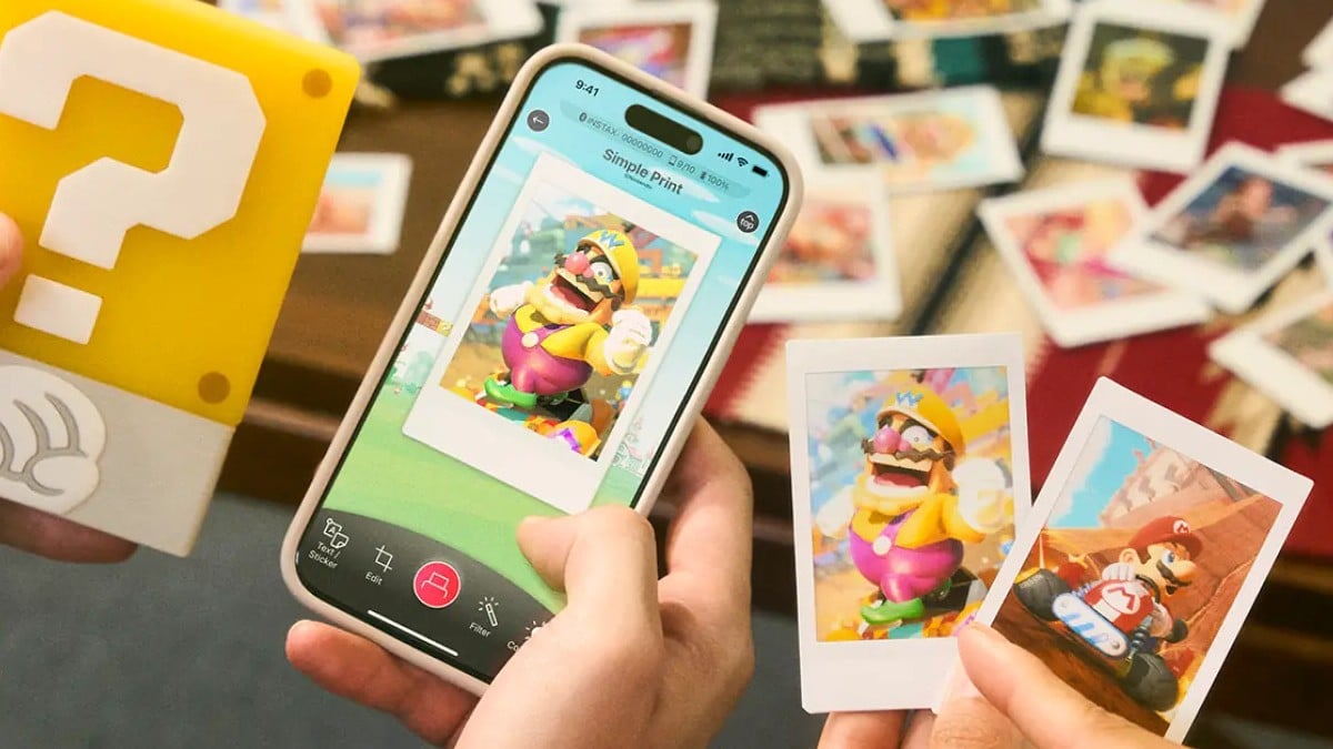 Power Up Your Polaroids With Instax Mini Link’s New Mario Update