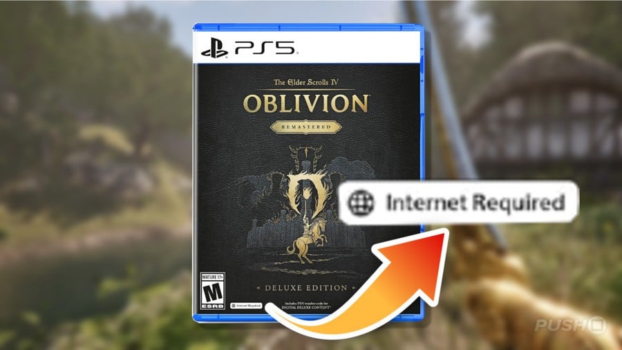 Oblivion Remastered’s Anticipated Physical PS5 Release Will Require the Internet