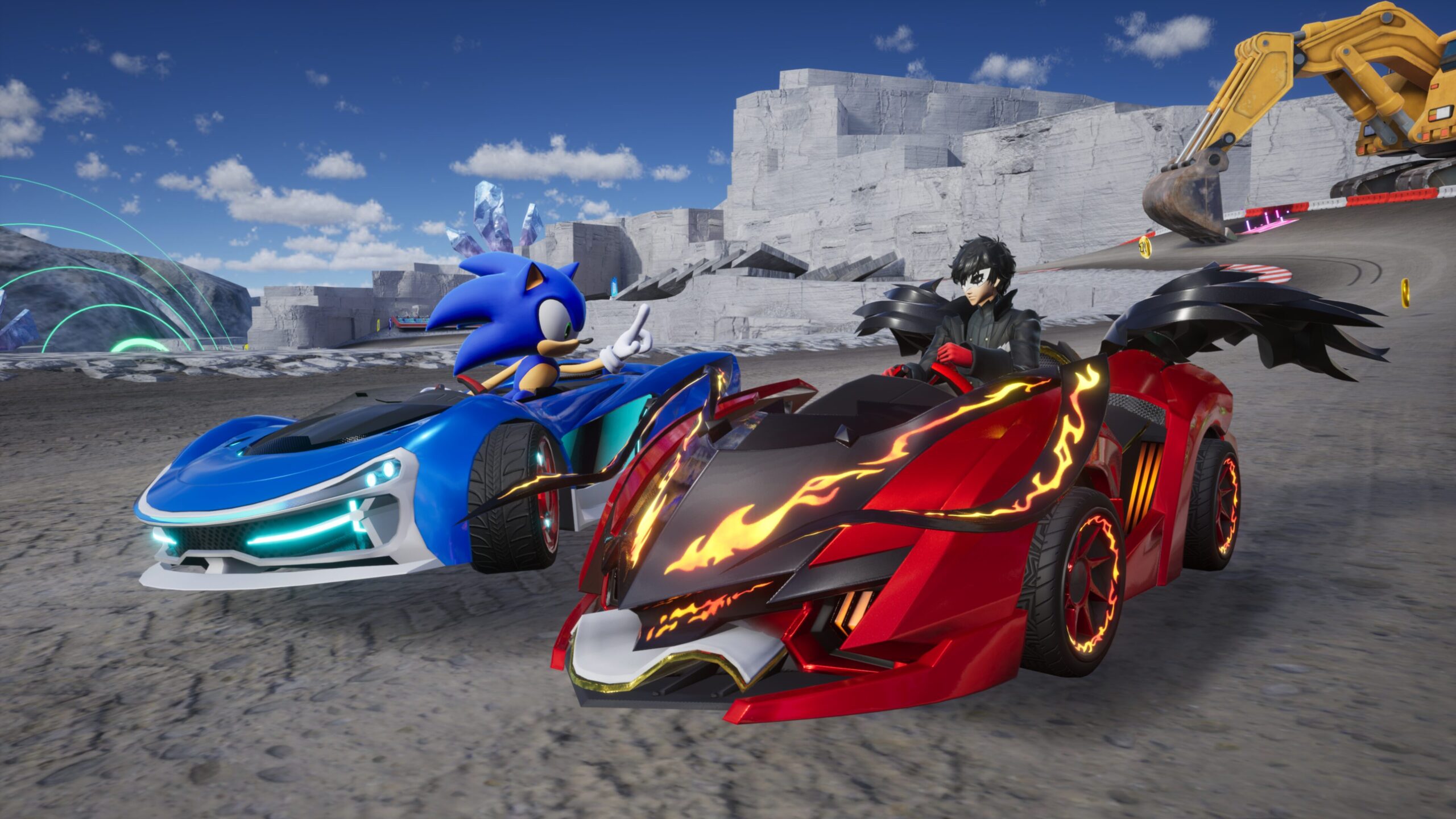 Joker from Persona comes to Sonic Racing: CrossWorlds for free today, with a themed online event this weekend