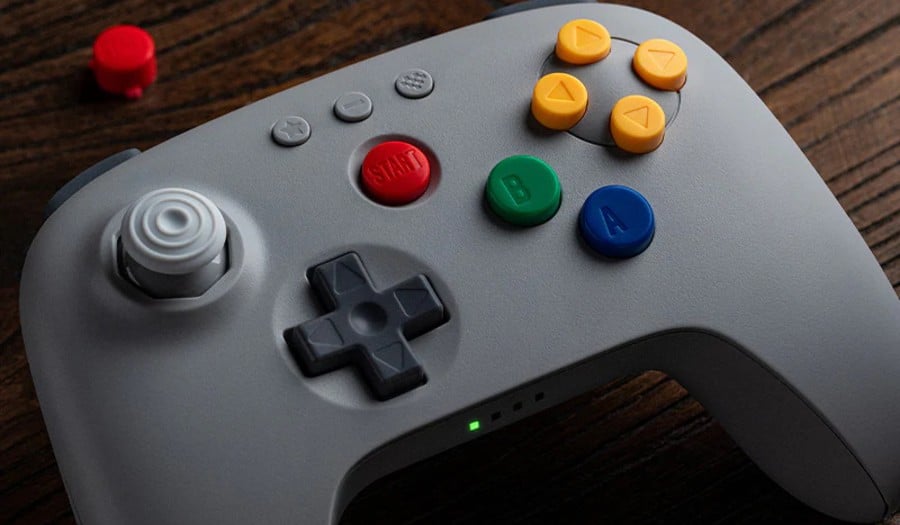 The 8BitDo 64 Controller Is Set To Get A Colourful New Update Next Year
