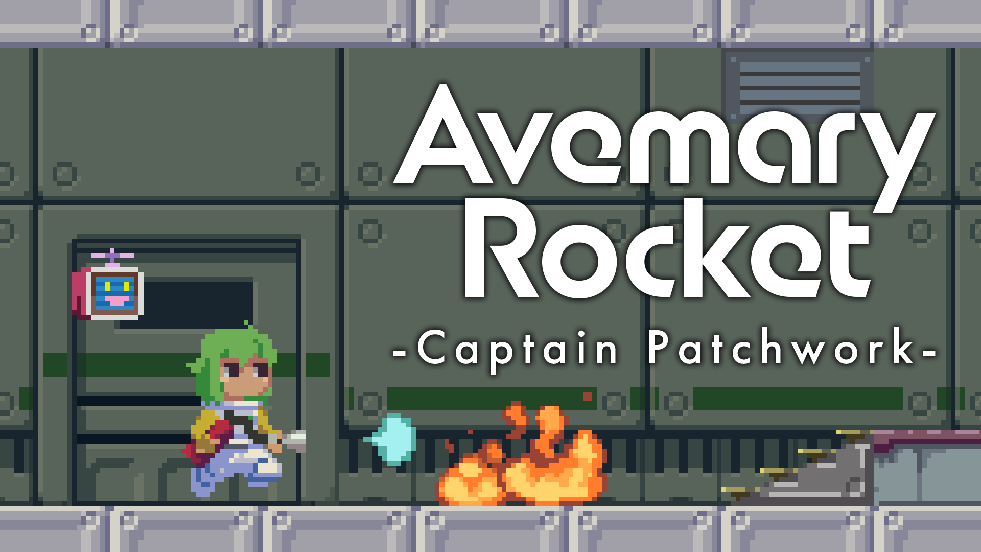 Side-scrolling action adventure game Avemary Rocket: Captain Patchwork announced for PC