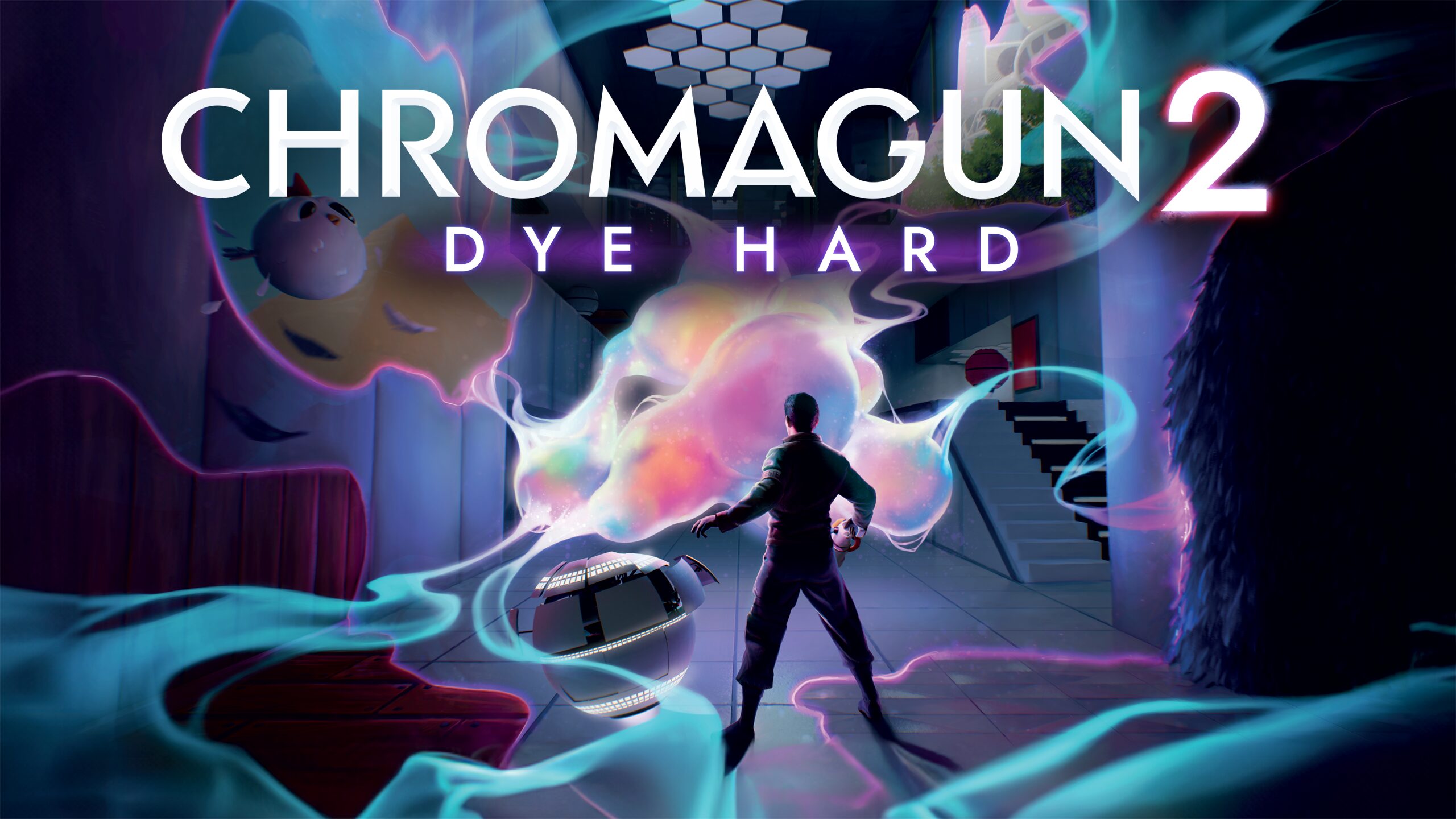 ChromaGun 2: Dye Hard launches February 12, 2026 for PS5, Xbox Series, Switch 2, and PC