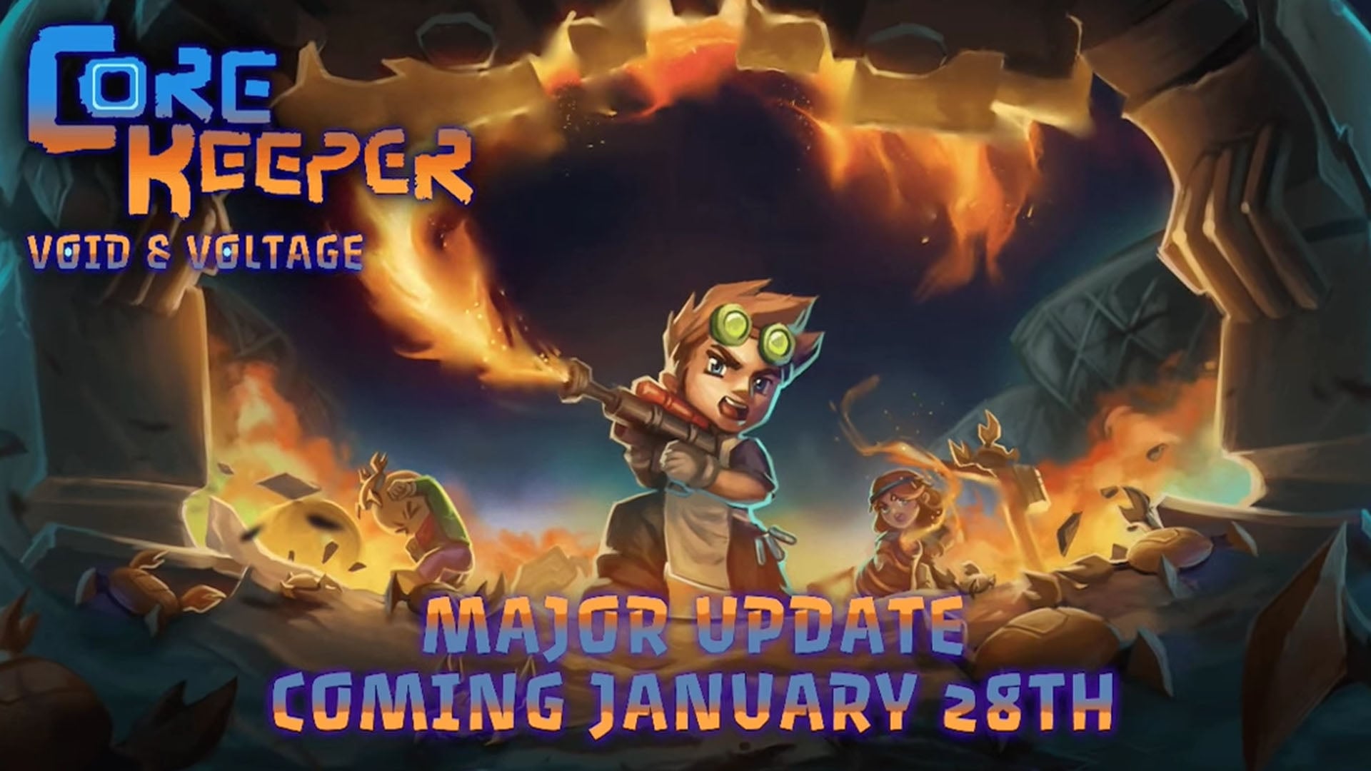 Core Keeper coming to Switch 2 on January 28, 2026 alongside ‘Void & Voltage’ update