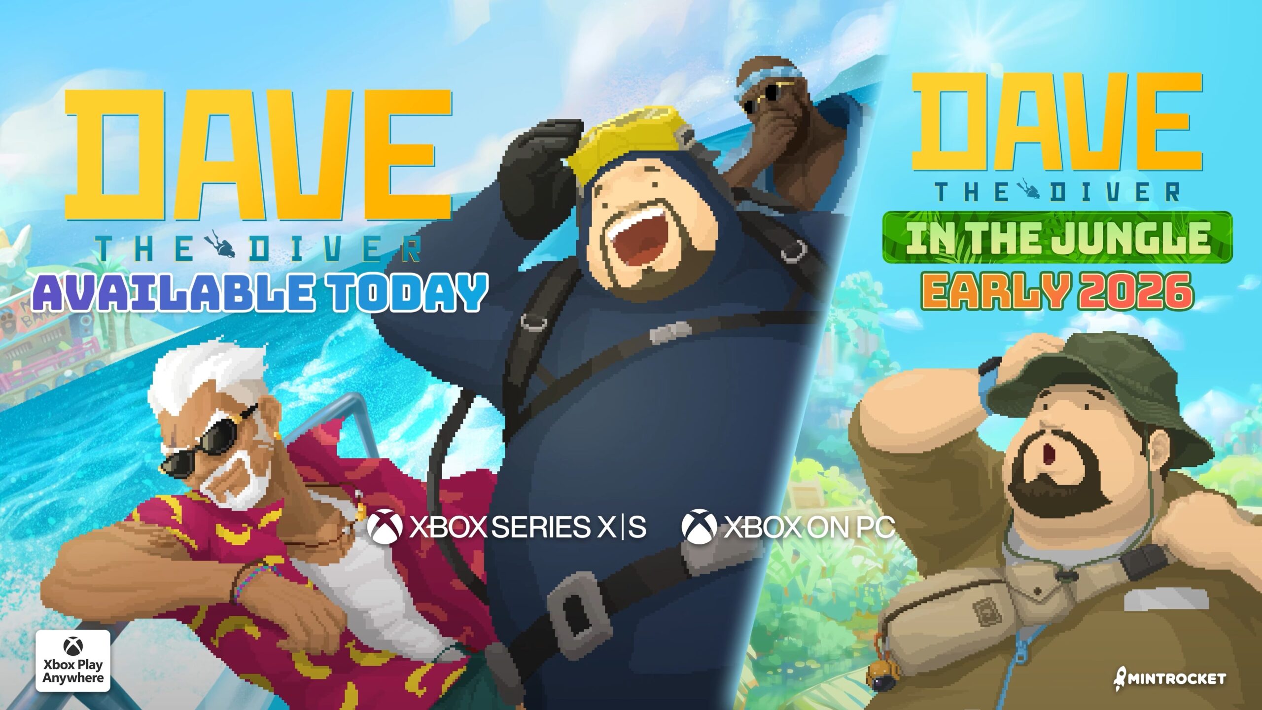 DAVE THE DIVER now available for Xbox Series