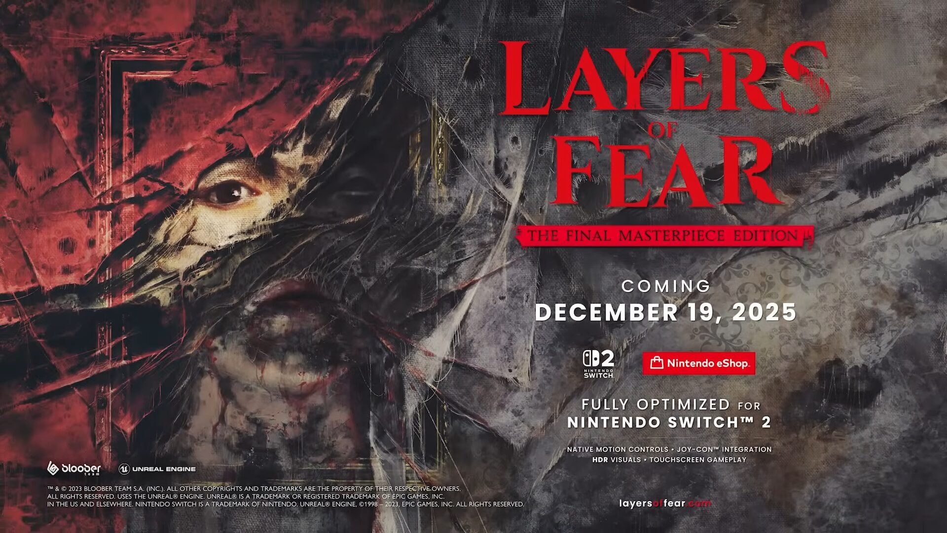 Layers of Fear: The Final Masterpiece Edition launches December 19