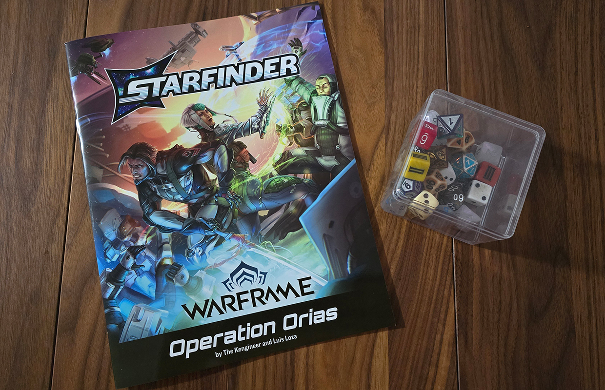 Starfinder’s Warframe crossover, Operation Orias reminded me that TTRPGs don’t have to last years