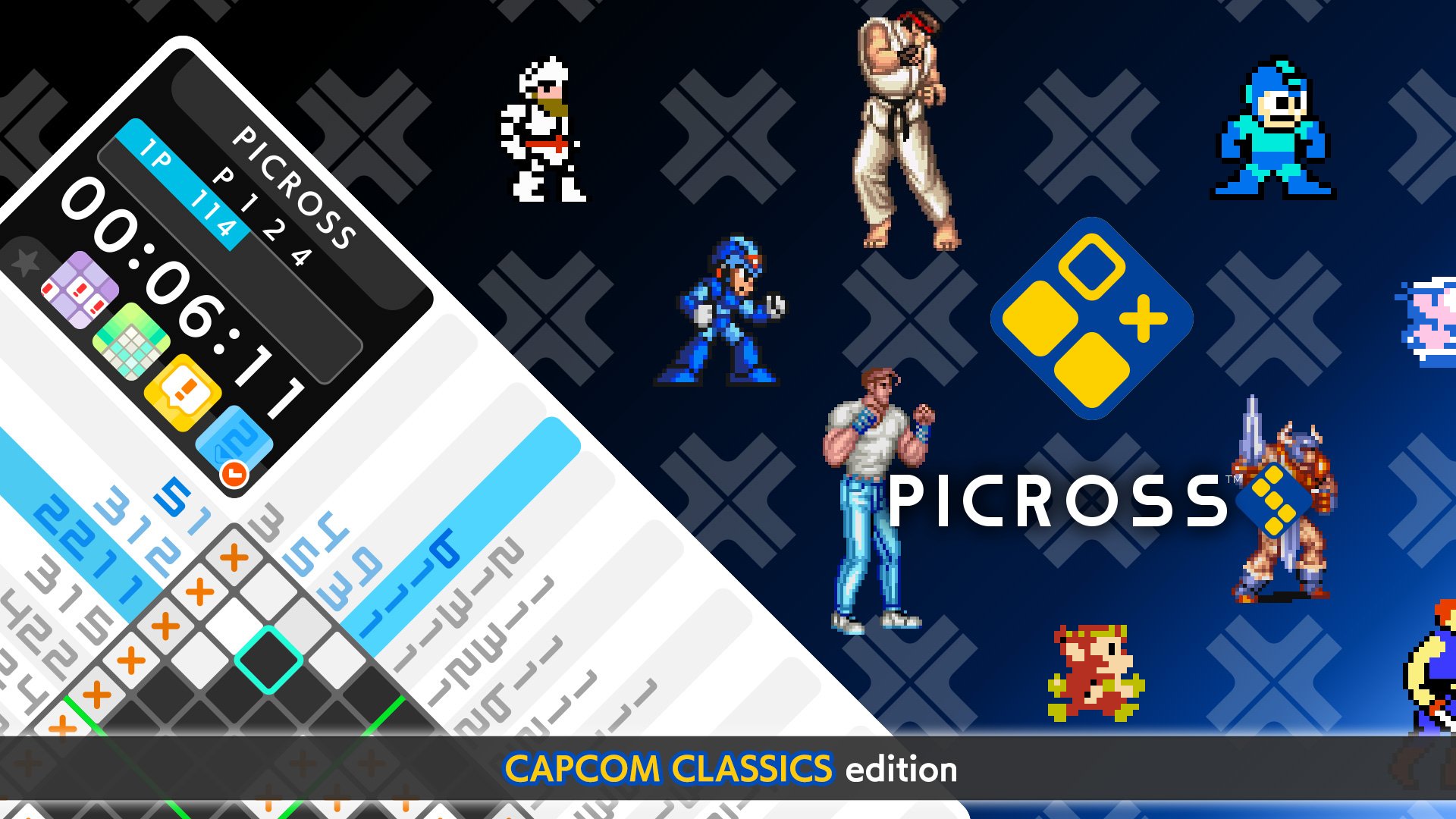 PICROSS S Capcom Classics edition announced for Switch