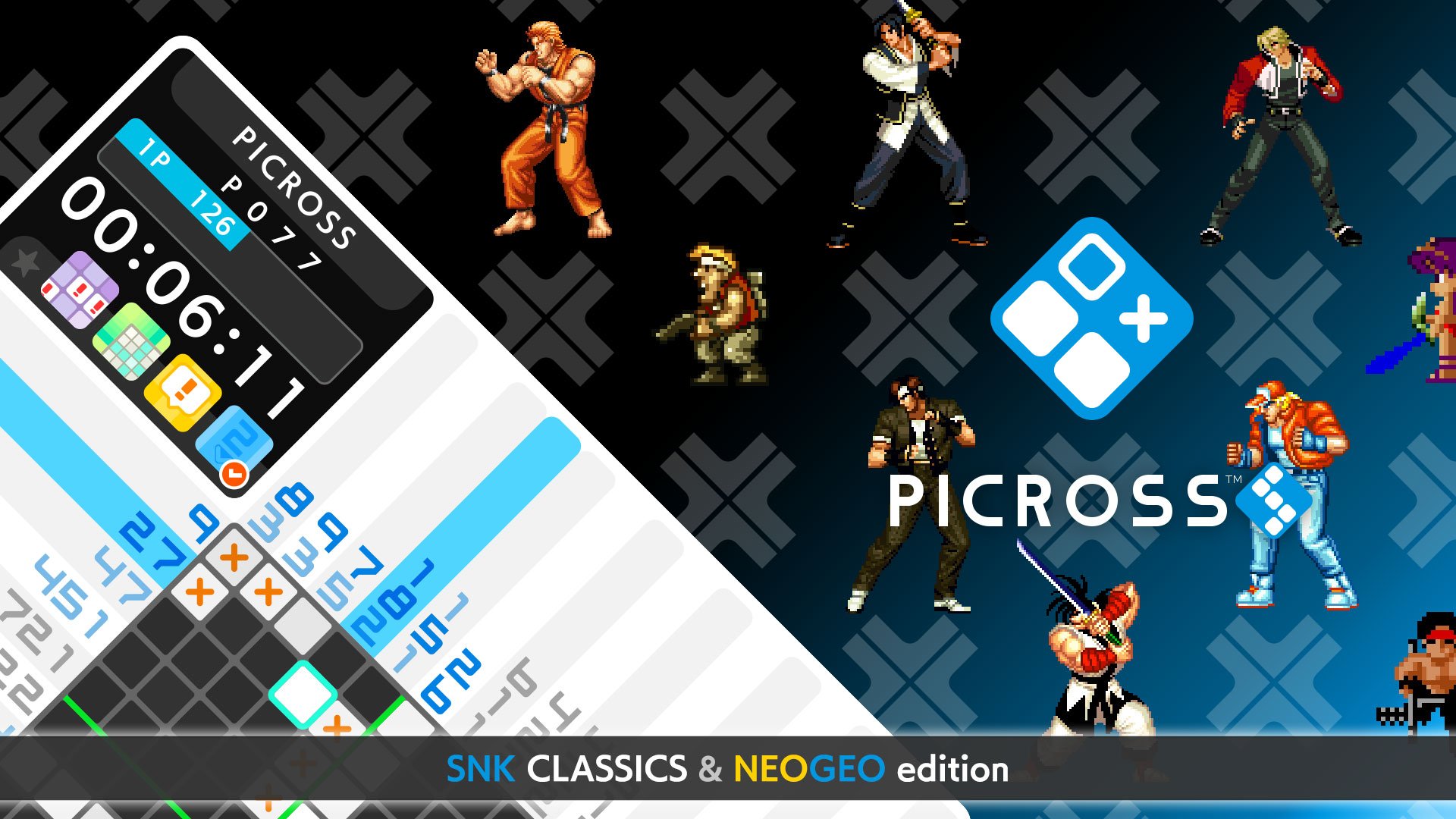 PICROSS S SNK Classics & NEOGEO edition announced for Switch