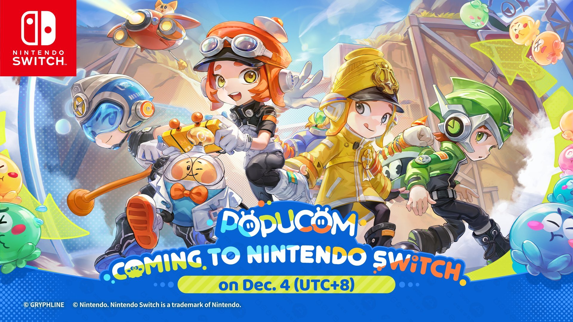 POPUCOM for Switch launches December 4