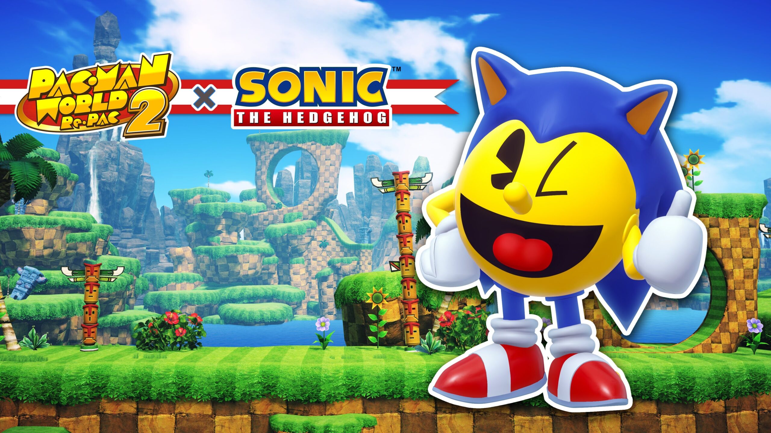 PAC-MAN World 2 Re-PAC DLC ‘Sonic the Hedgehog Collaboration Set’ now available