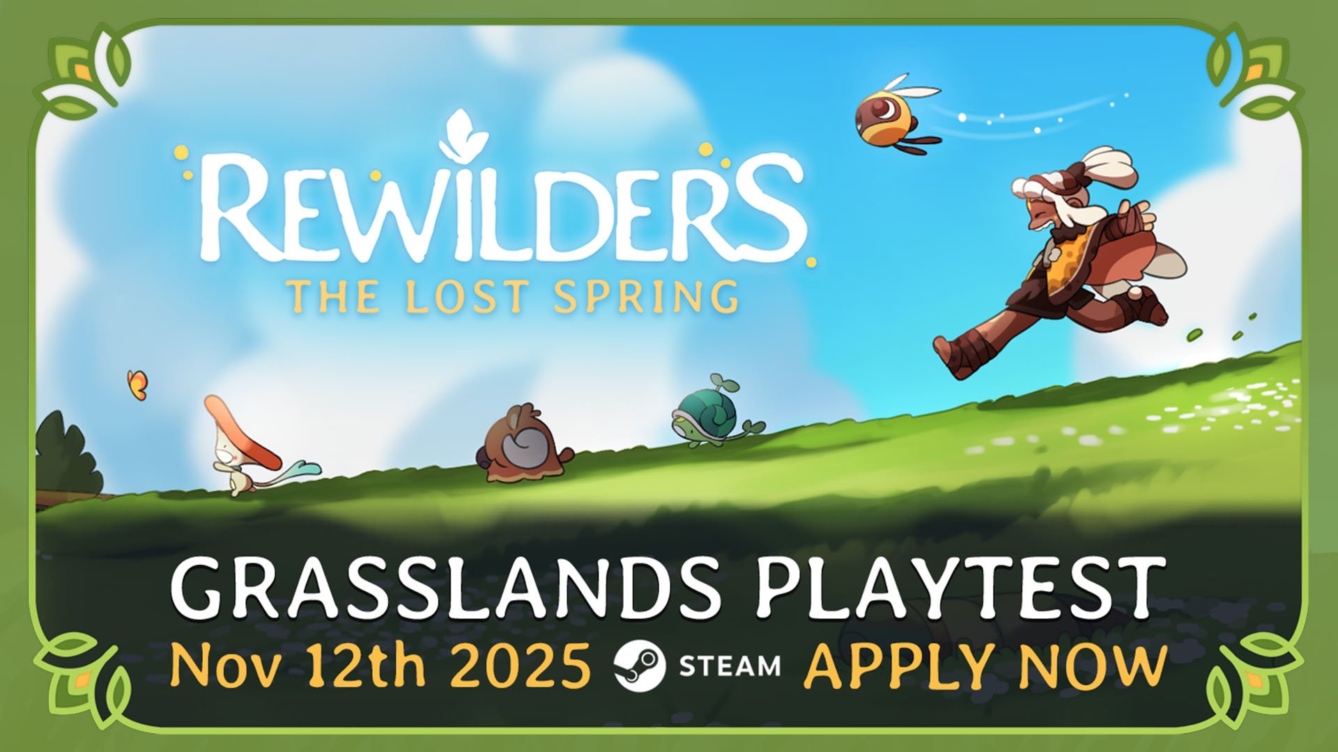 Rewilders: The Lost Spring ‘Grasslands’ private playtest set for November 12 to 19