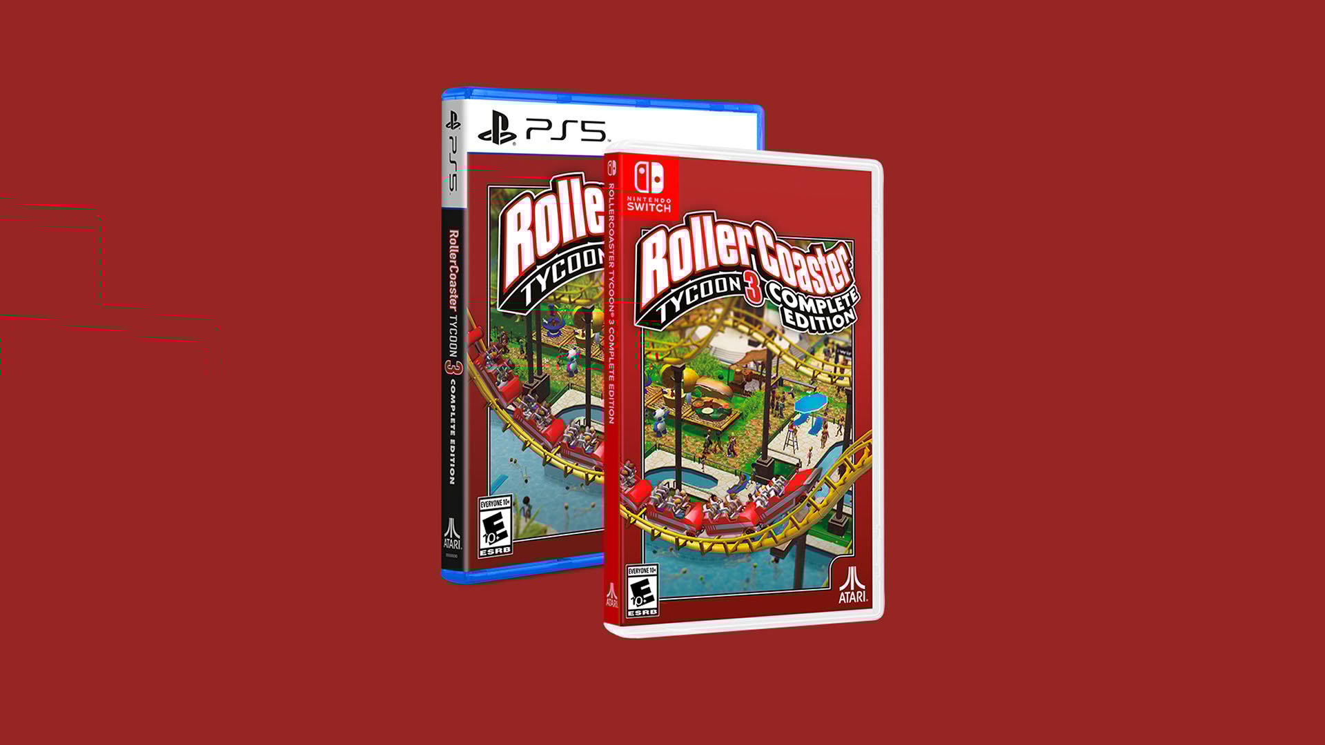 RollerCoaster Tycoon 3 Complete Edition physical edition announced for PS5, Switch