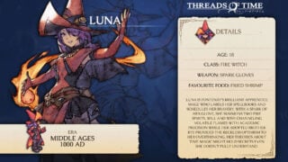 Threads of Time introduces Luna, Rin, and Bo